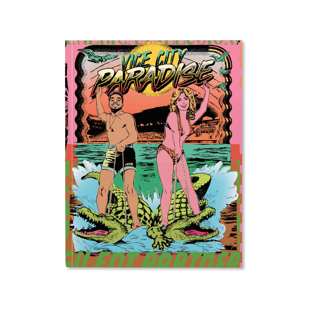 Faile VICE CITY PARADISE Medium Lined Notebook — included in the Faile GTA VI artist capsule
