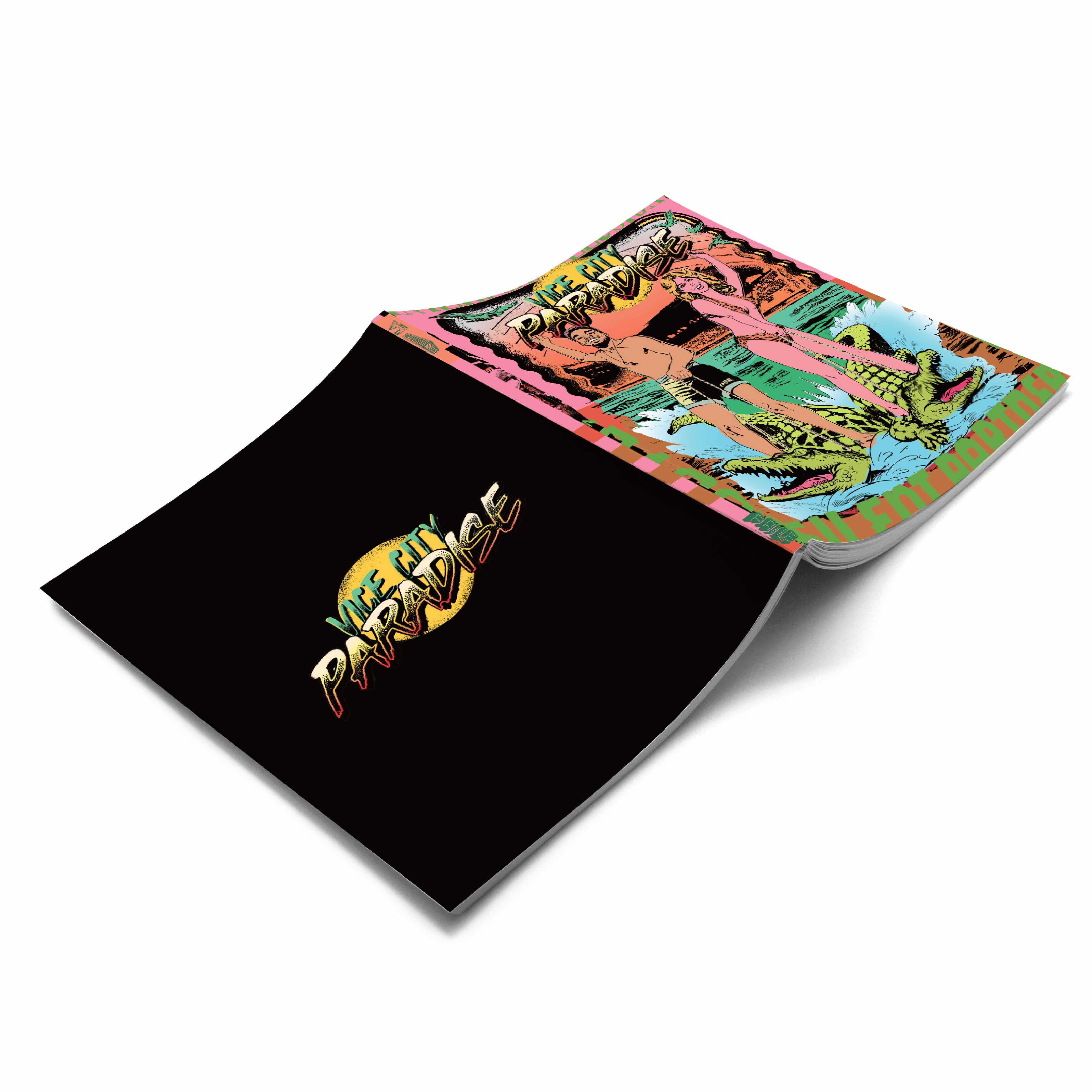Faile VICE CITY PARADISE Medium Lined Notebook Secondary image