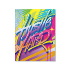 Queen Andrea HUSTLE HARD Medium Lined Notebook — included in the Queen Andrea GTA VI artist capsule
