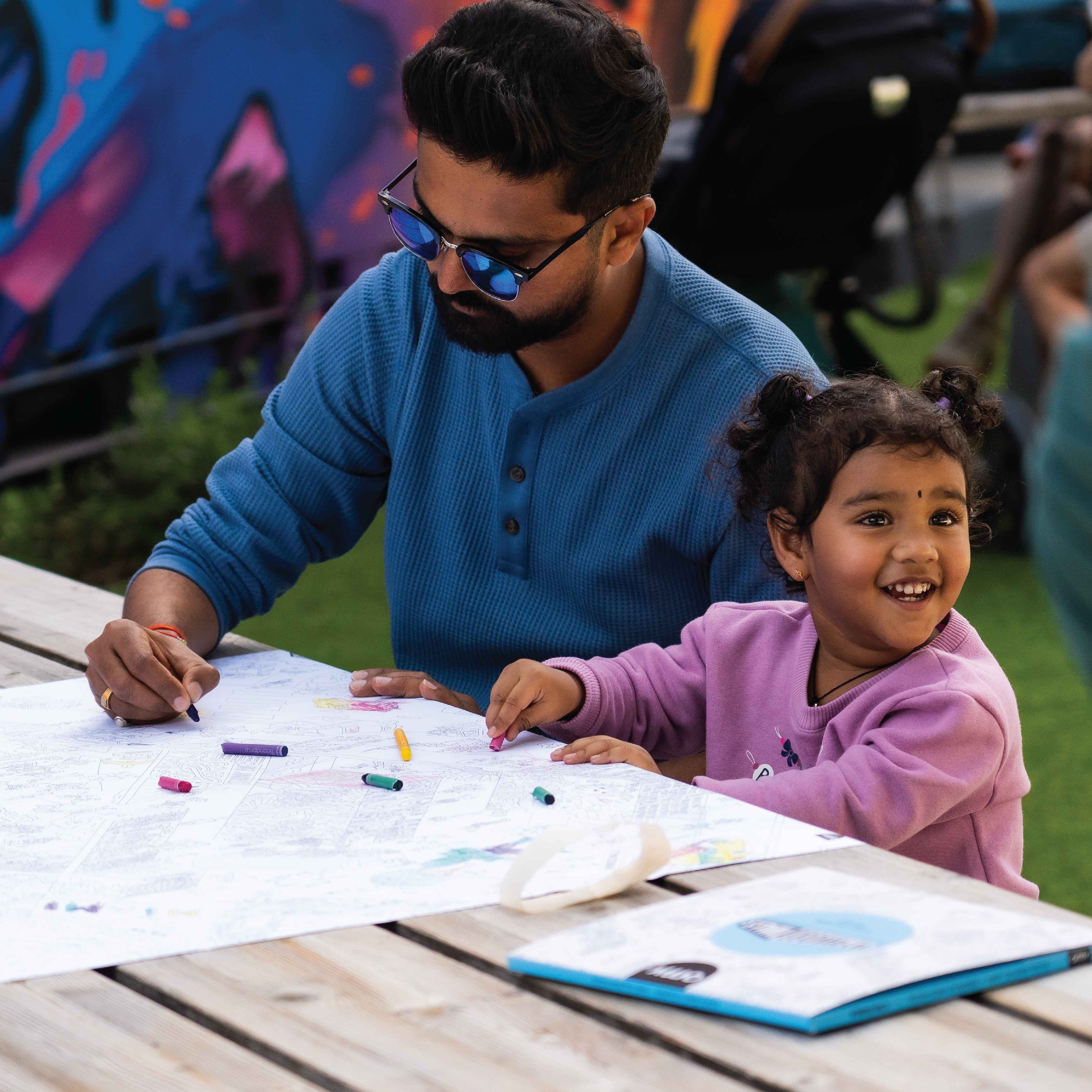 Wynwood Walls x OMY Giant Coloring Poster