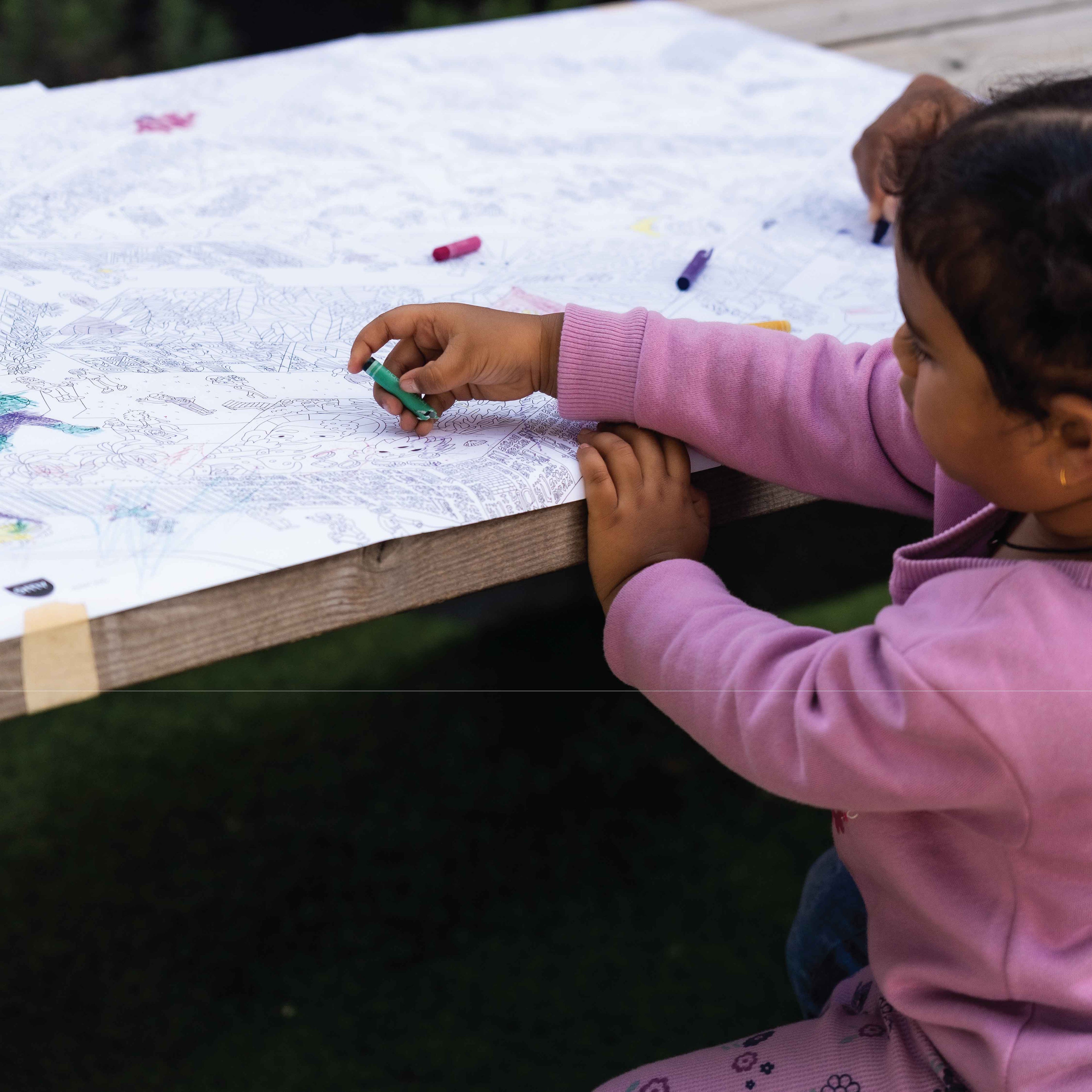 Wynwood Walls x OMY Giant Coloring Poster