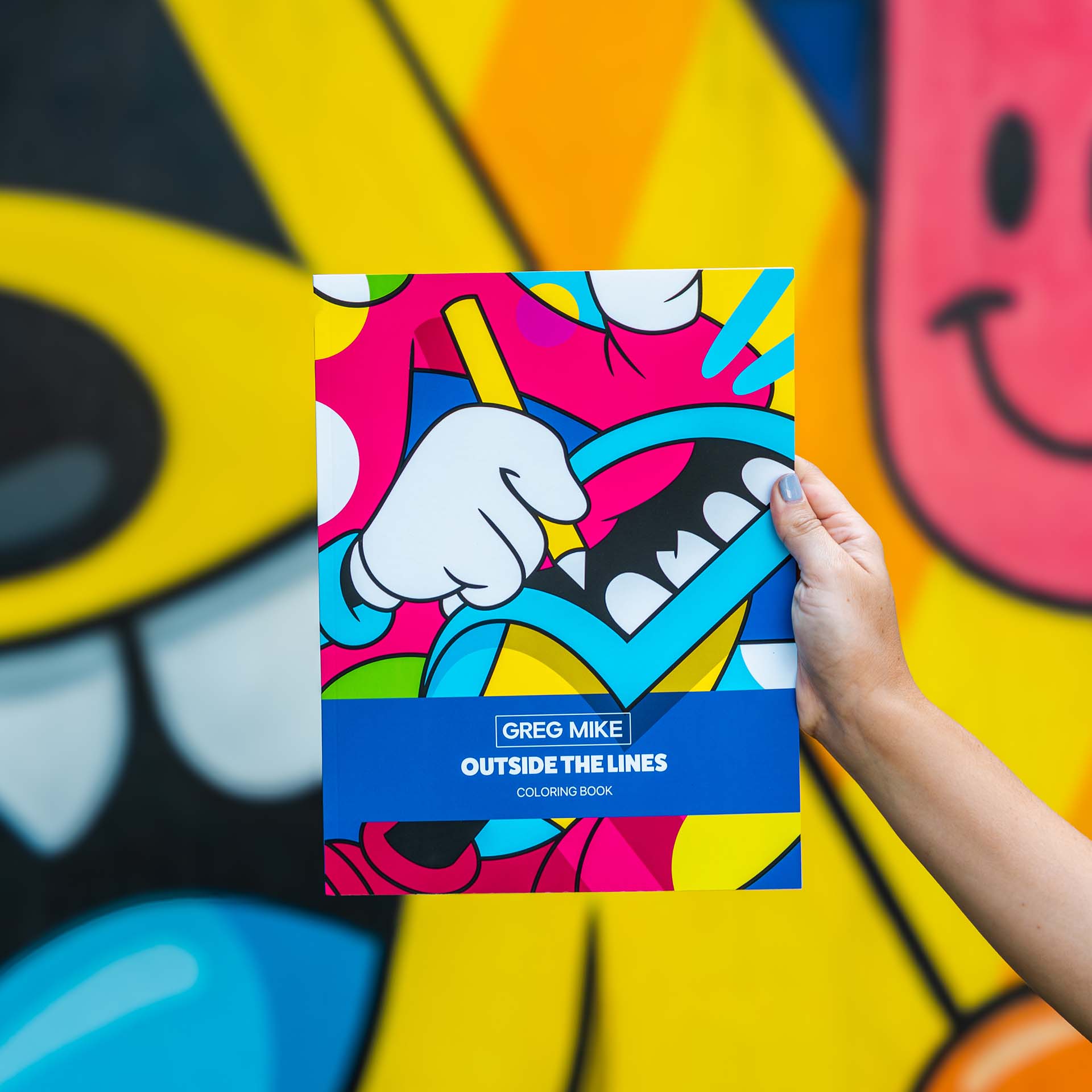Greg Mike OUTSIDE THE  LINES Coloring Book Secondary image