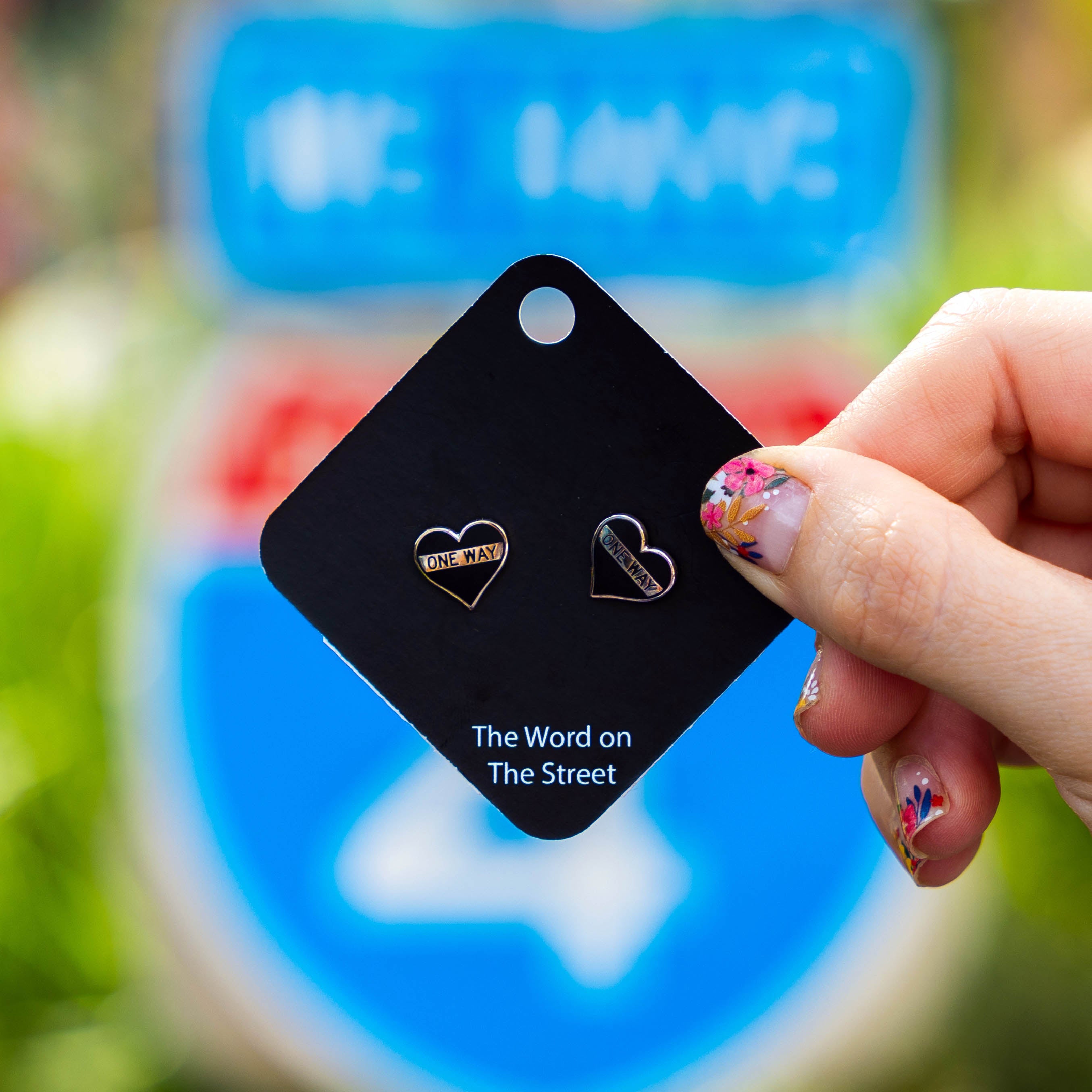 Scott Froschauer One Way Heart Earrings Secondary image