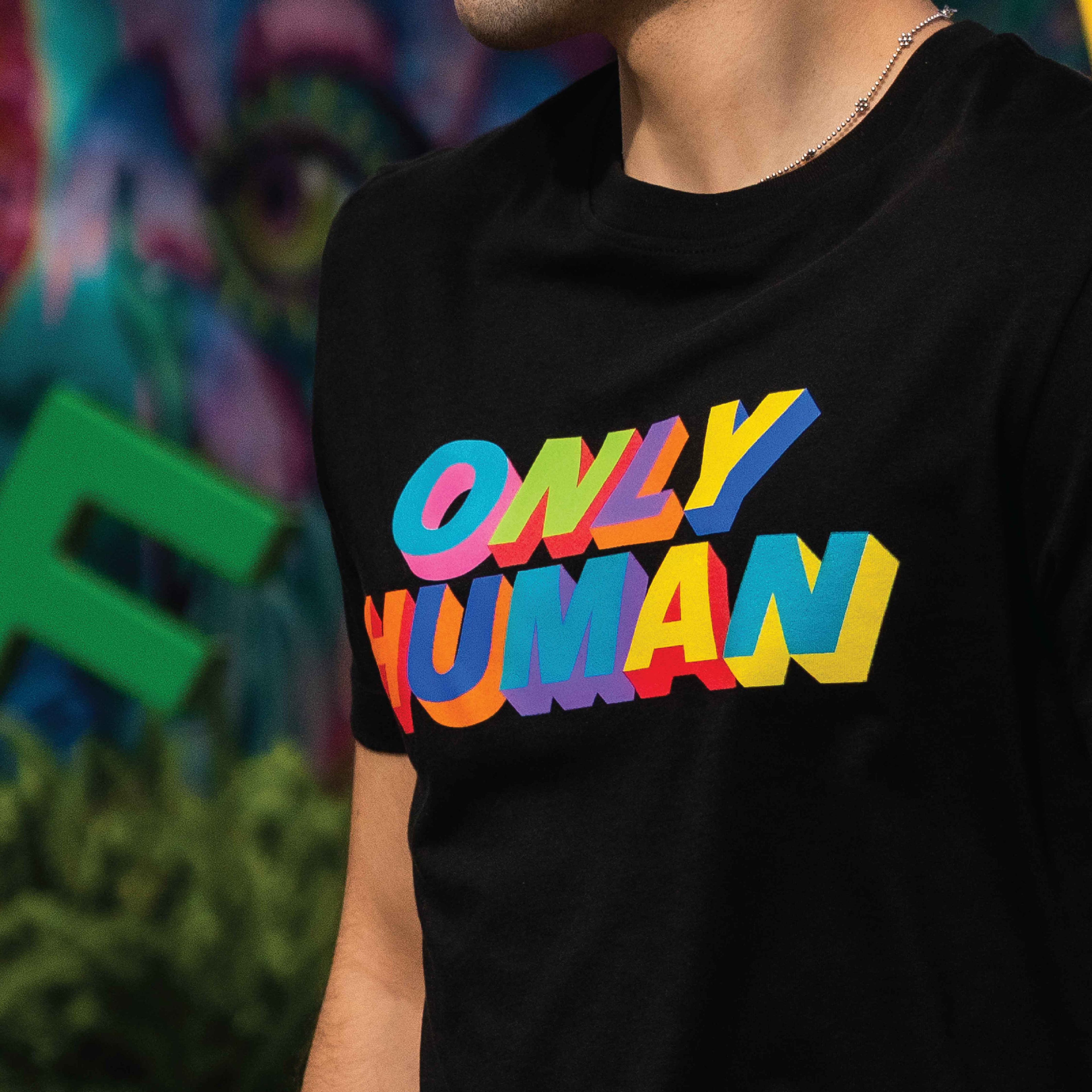 Art Week 2025 ONLY HUMAN Wynwood Walls T-shirt