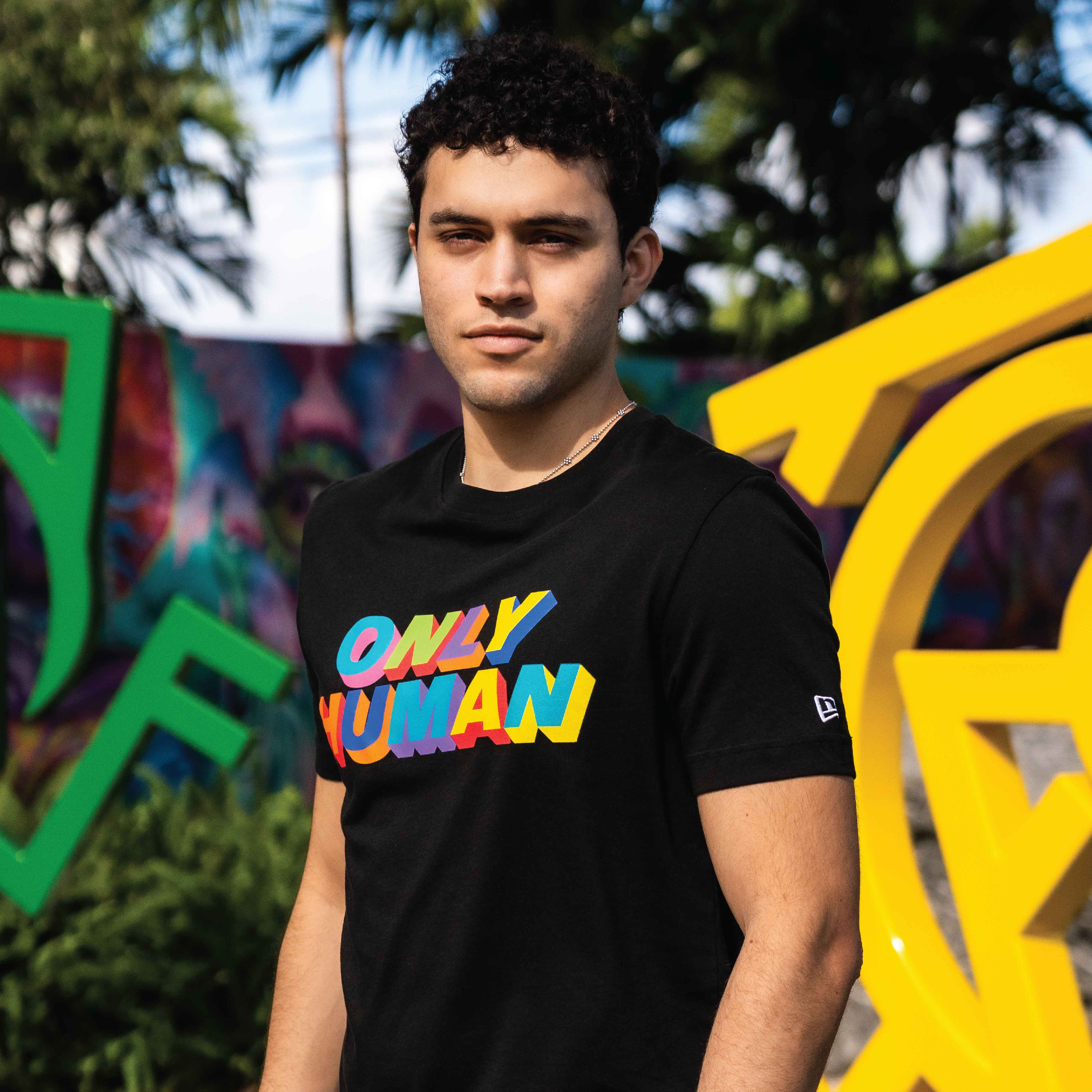 Art Week 2025 ONLY HUMAN Wynwood Walls T-shirt Secondary image