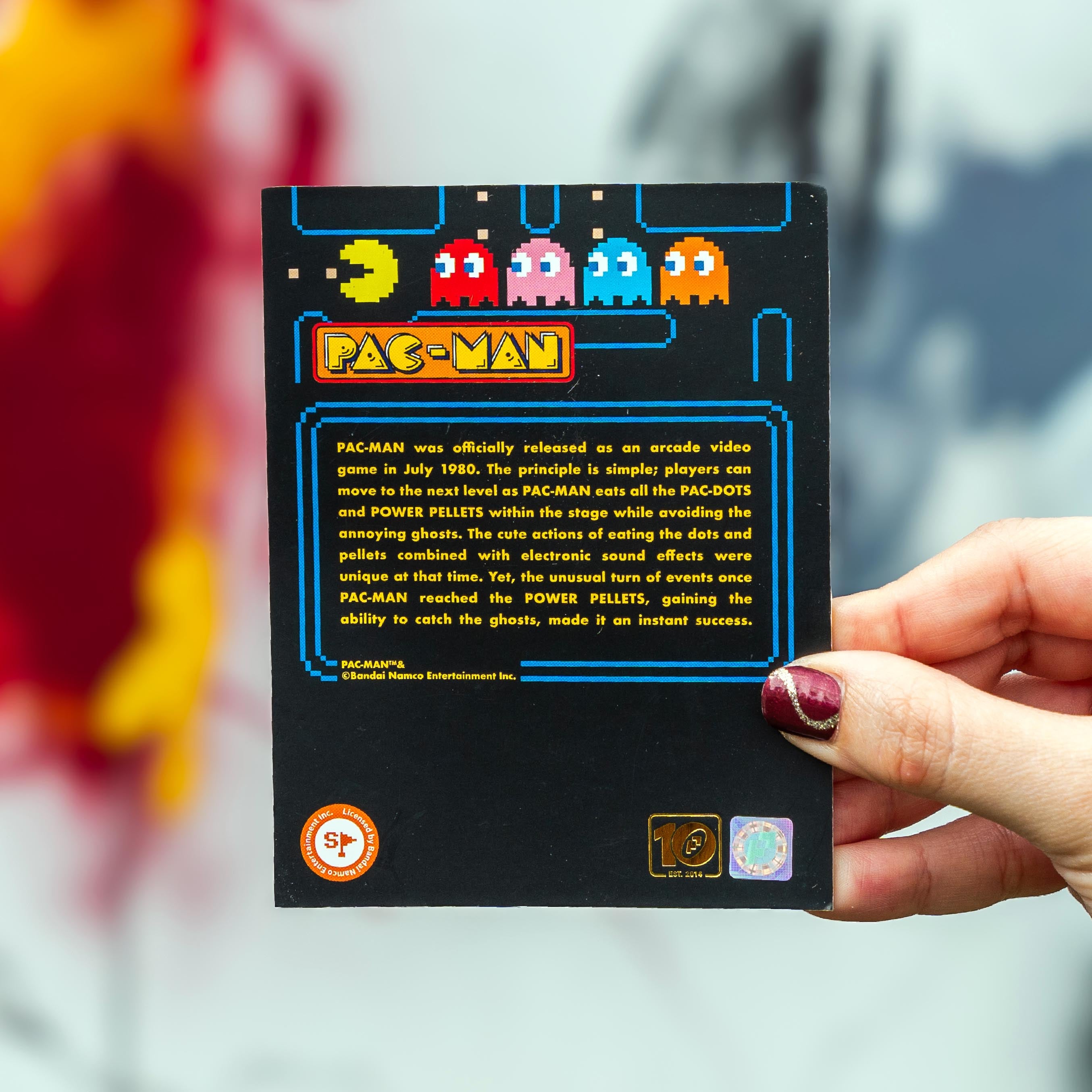 Pac-Man CHERRY PVC Magnet