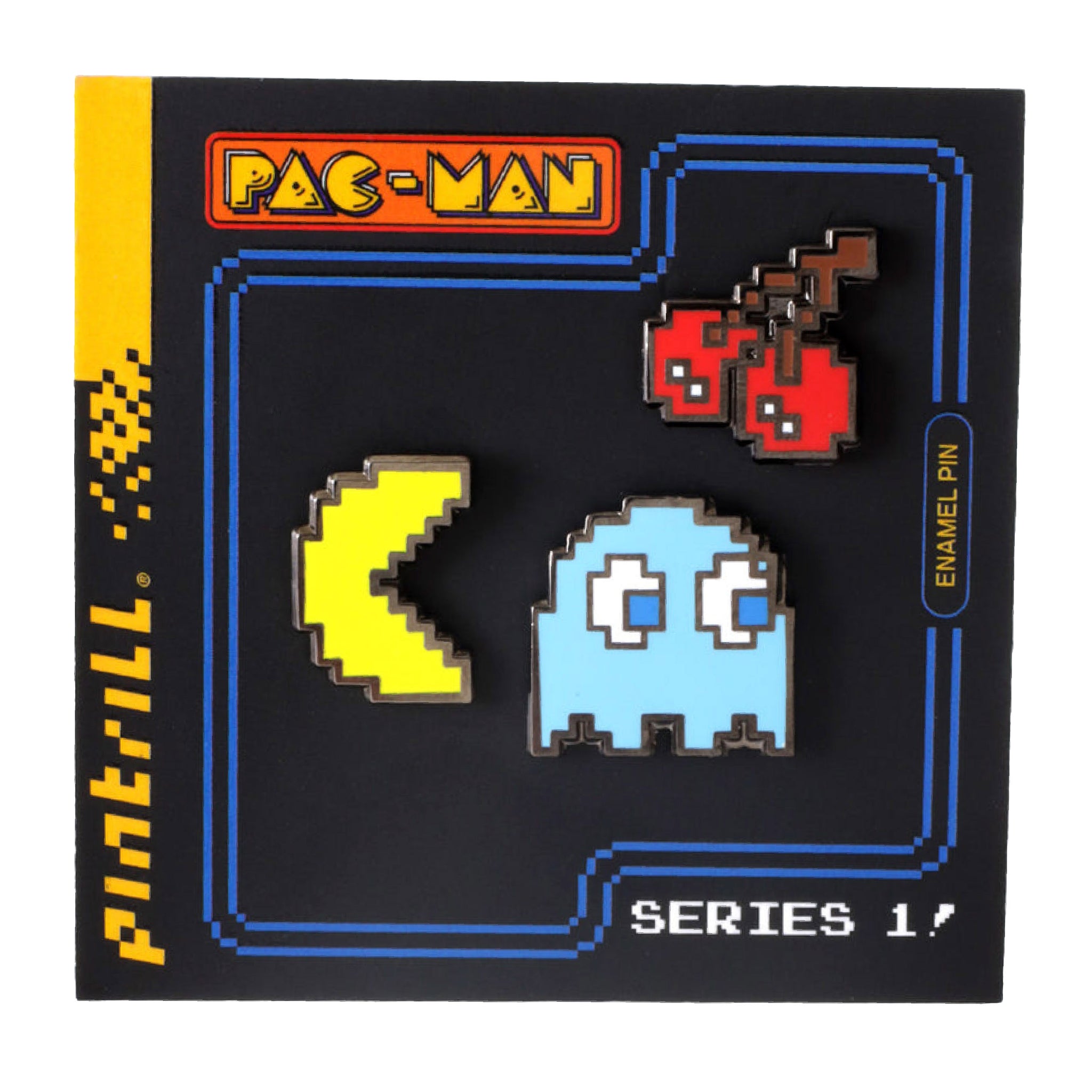 PAC-MAN + Inky Pin Set