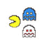 Pac-Man WHITE GHOST Pin Set
