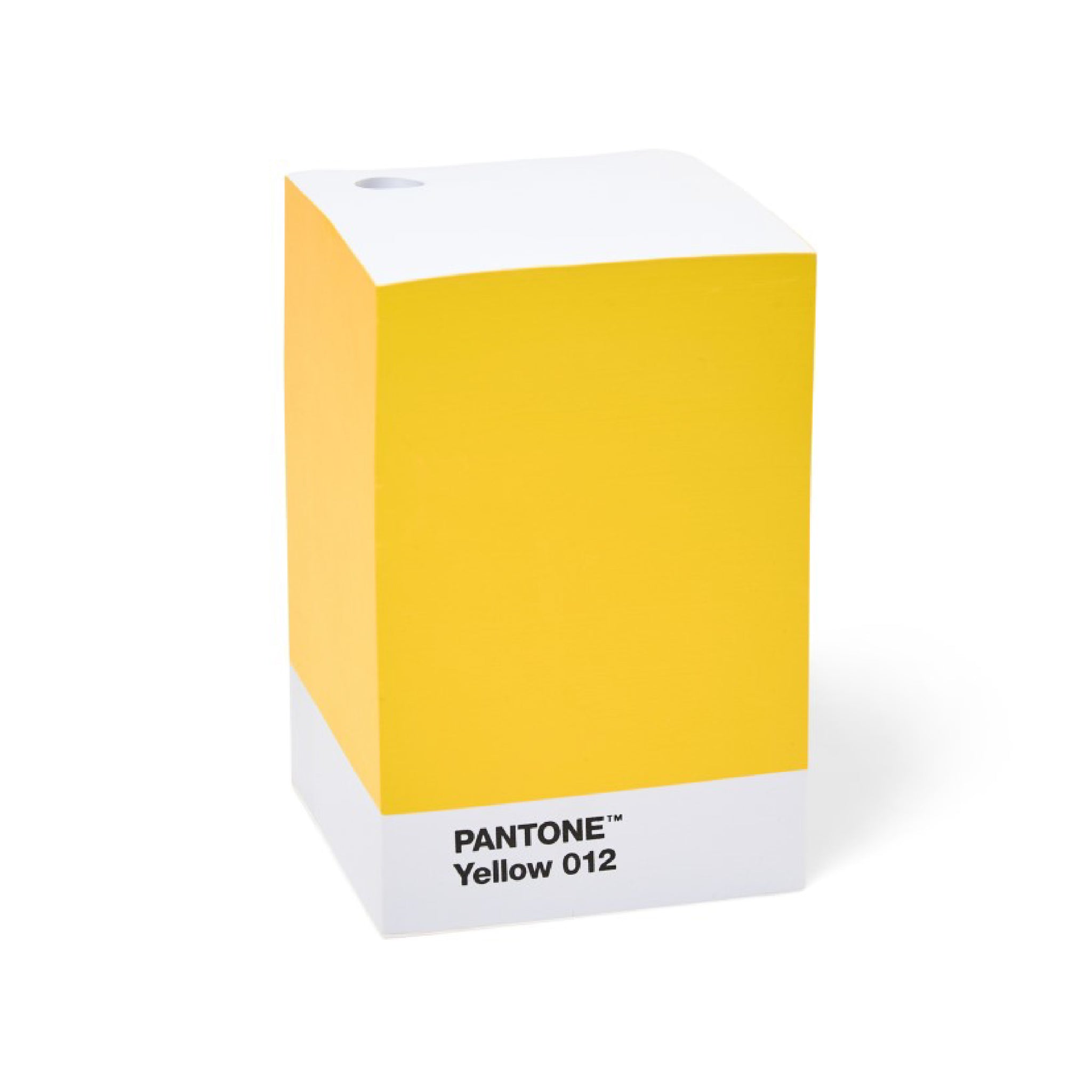 PANTONE Sticky Notepad Yellow 012 C