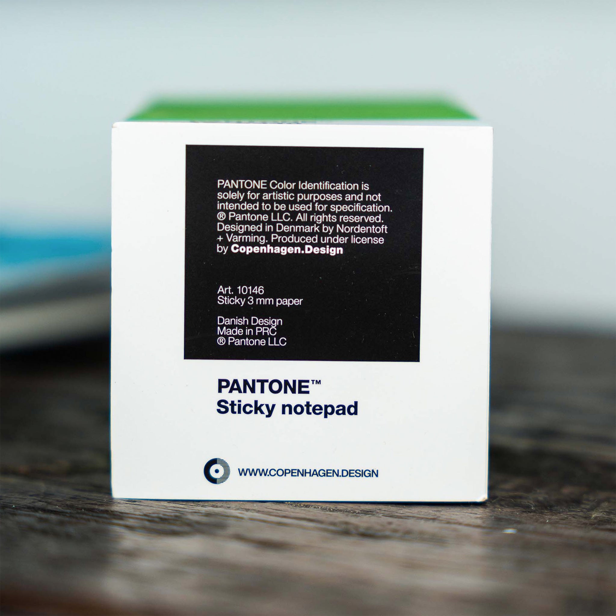 PANTONE Sticky Notepad Green 16-6340