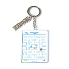 Pac-Man Acrylic Clear Maze Keychain