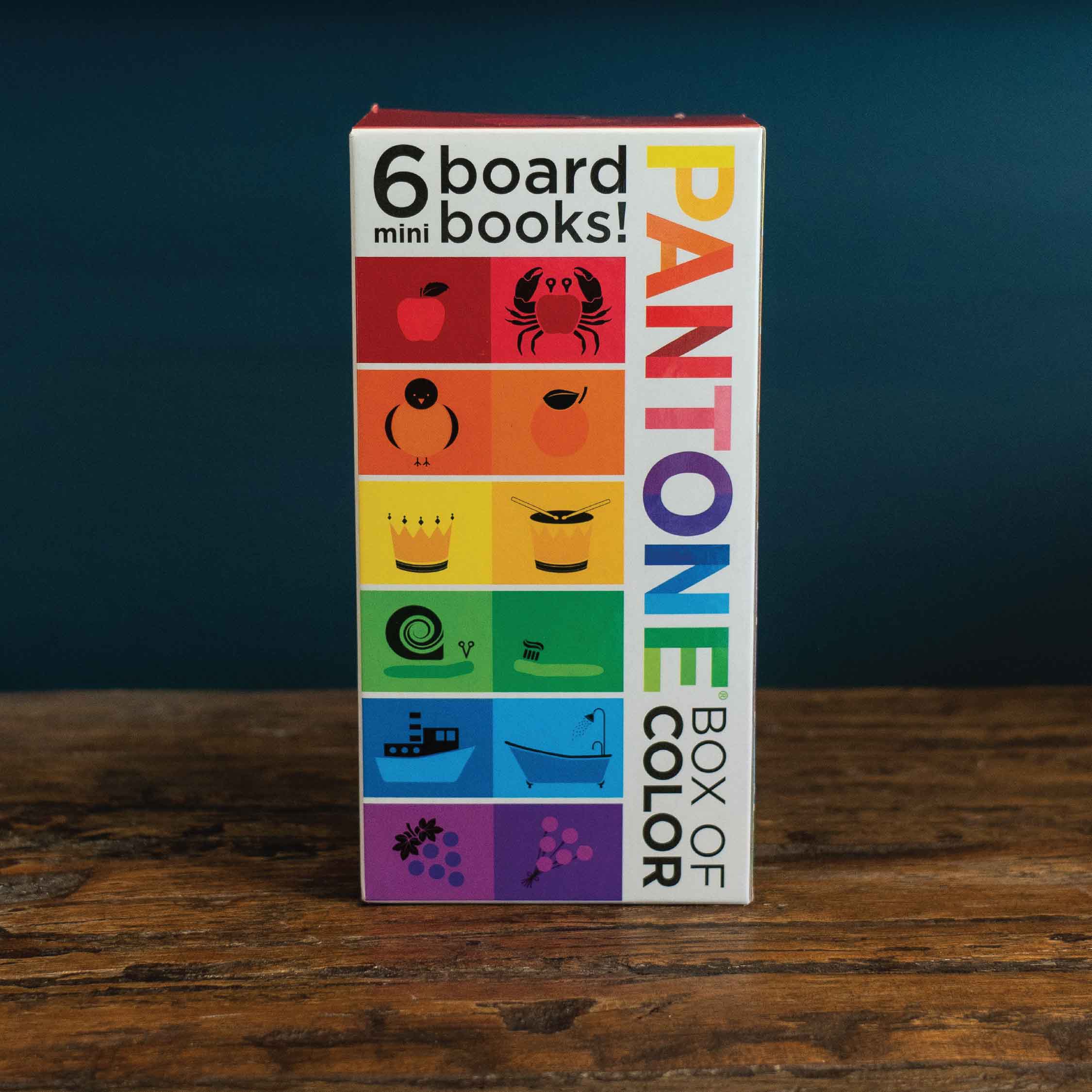 Pantone Box of Color – 6 Mini Board Books for Babies – The Wynwood