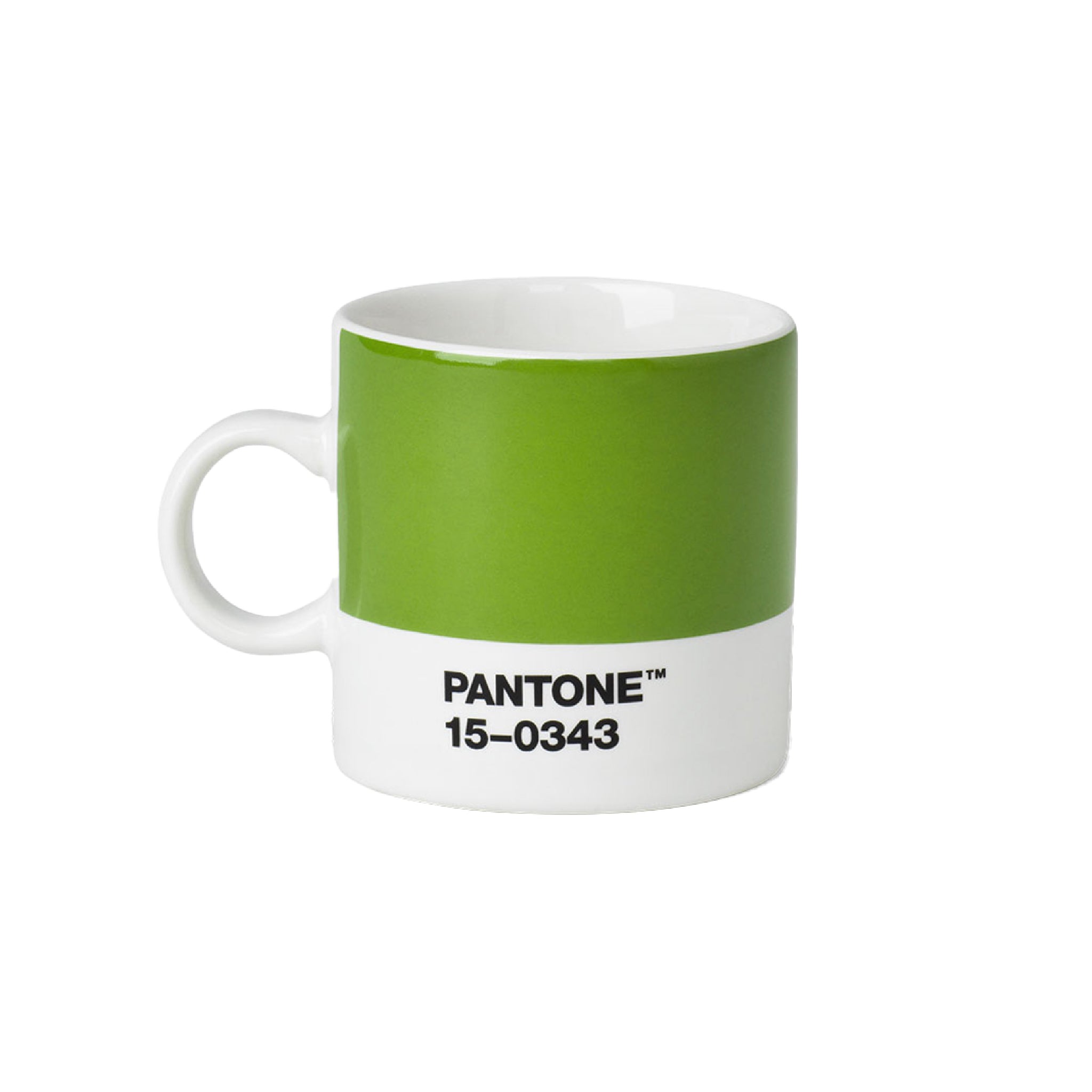 PANTONE Espresso Cup Greenery 15-0343