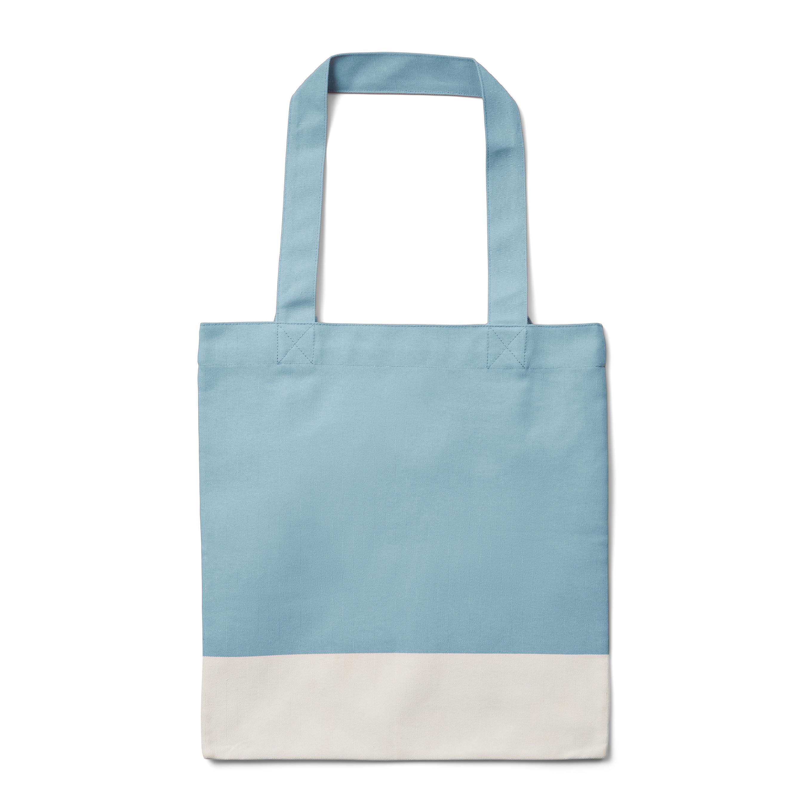 Shugon Stafford Plain Drawstring Tote Bag | 13 Liters | Light Blue | Water-Resistant Nylon | Hi-Vis Reflective