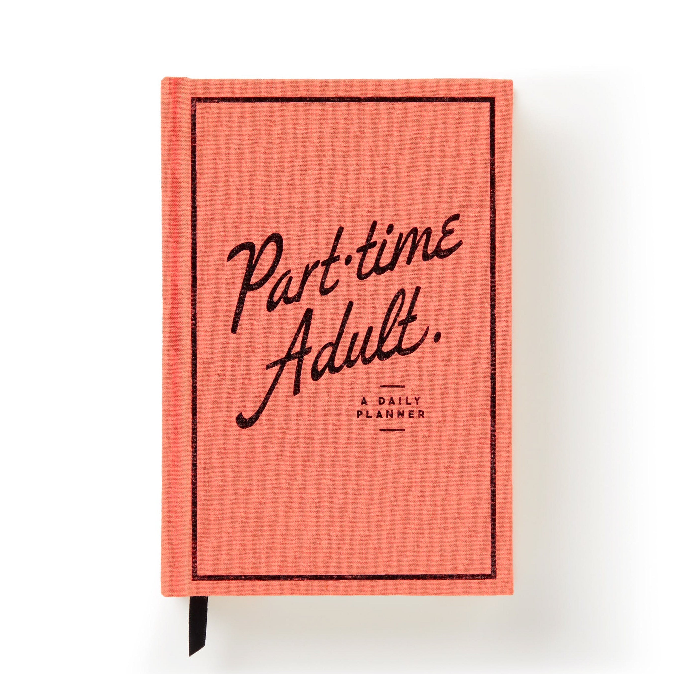 Part-Time Adult Undated Daily Planner Main image