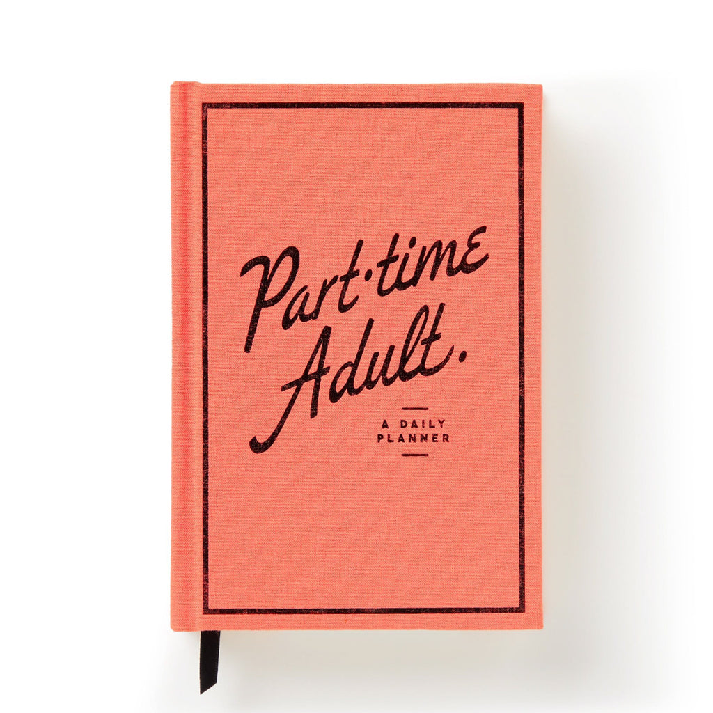 Part-Time Adult Undated Daily Planner