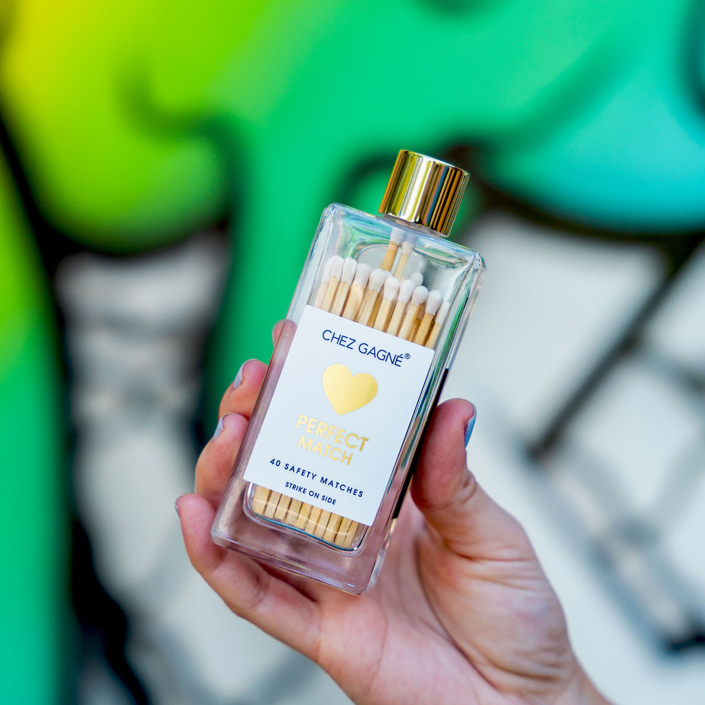 Perfect Match -  Glass Bottle Matches