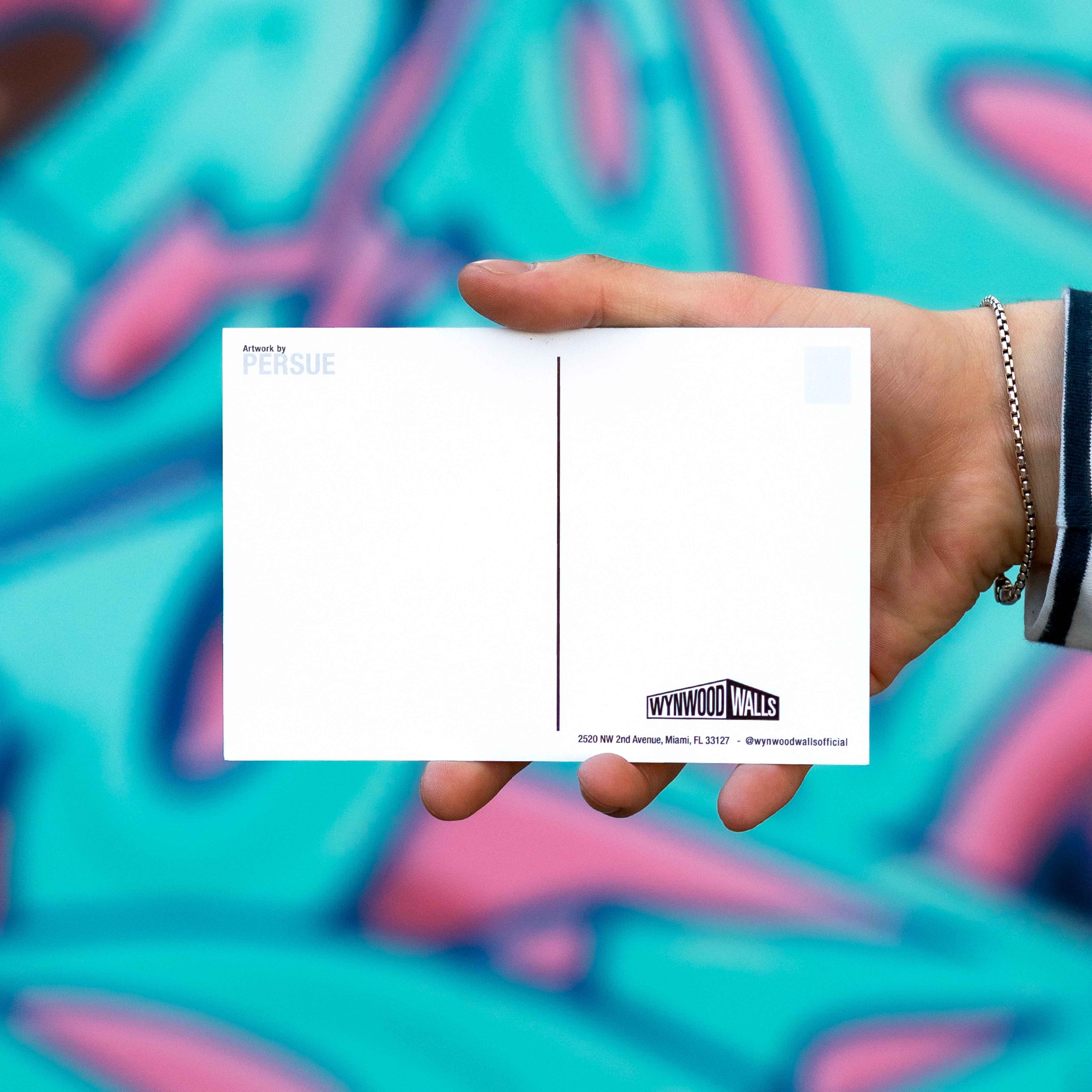 Persue Postcard 2025