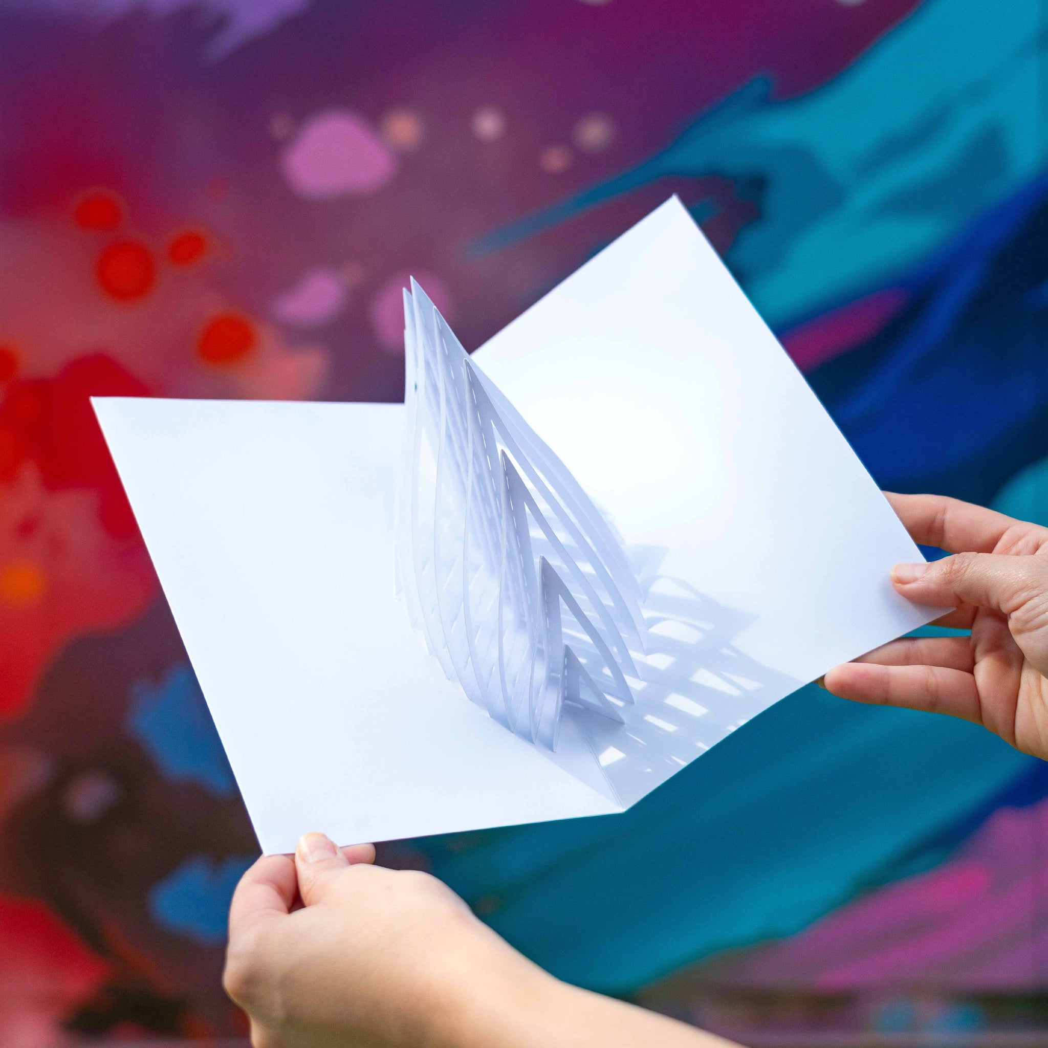 Peter Dahmen Crystal Pop Up Greeting Card