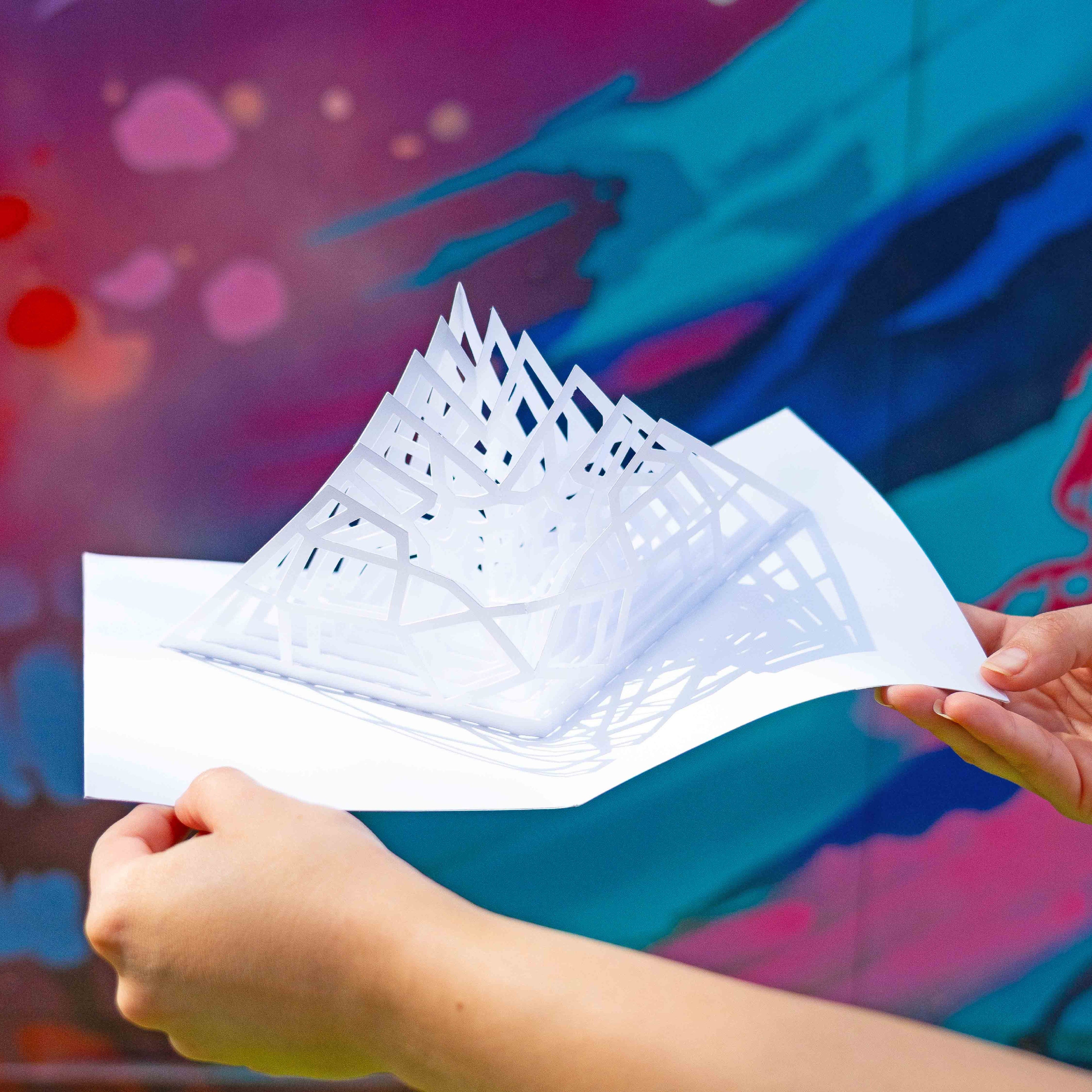 Peter Dahmen Spines Pop Up Greeting Card