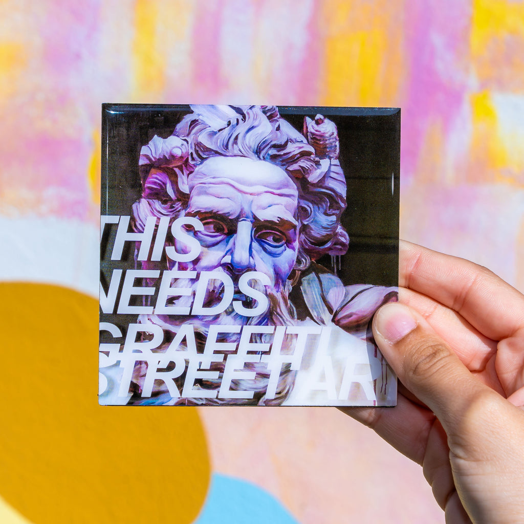 PichiAvo THIS NEEDS GRAFFITI STREET ART Magnet