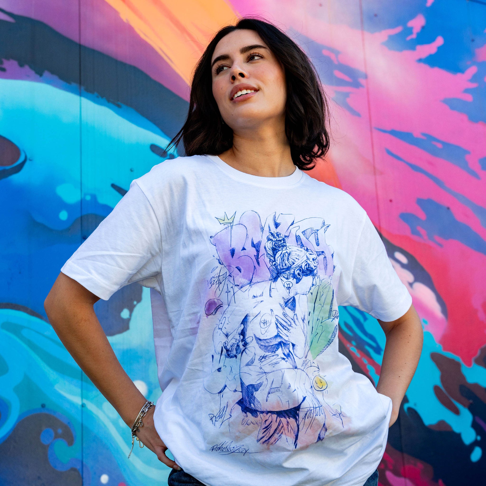 PichiAvo VENUS Wynwood Walls T-shirt