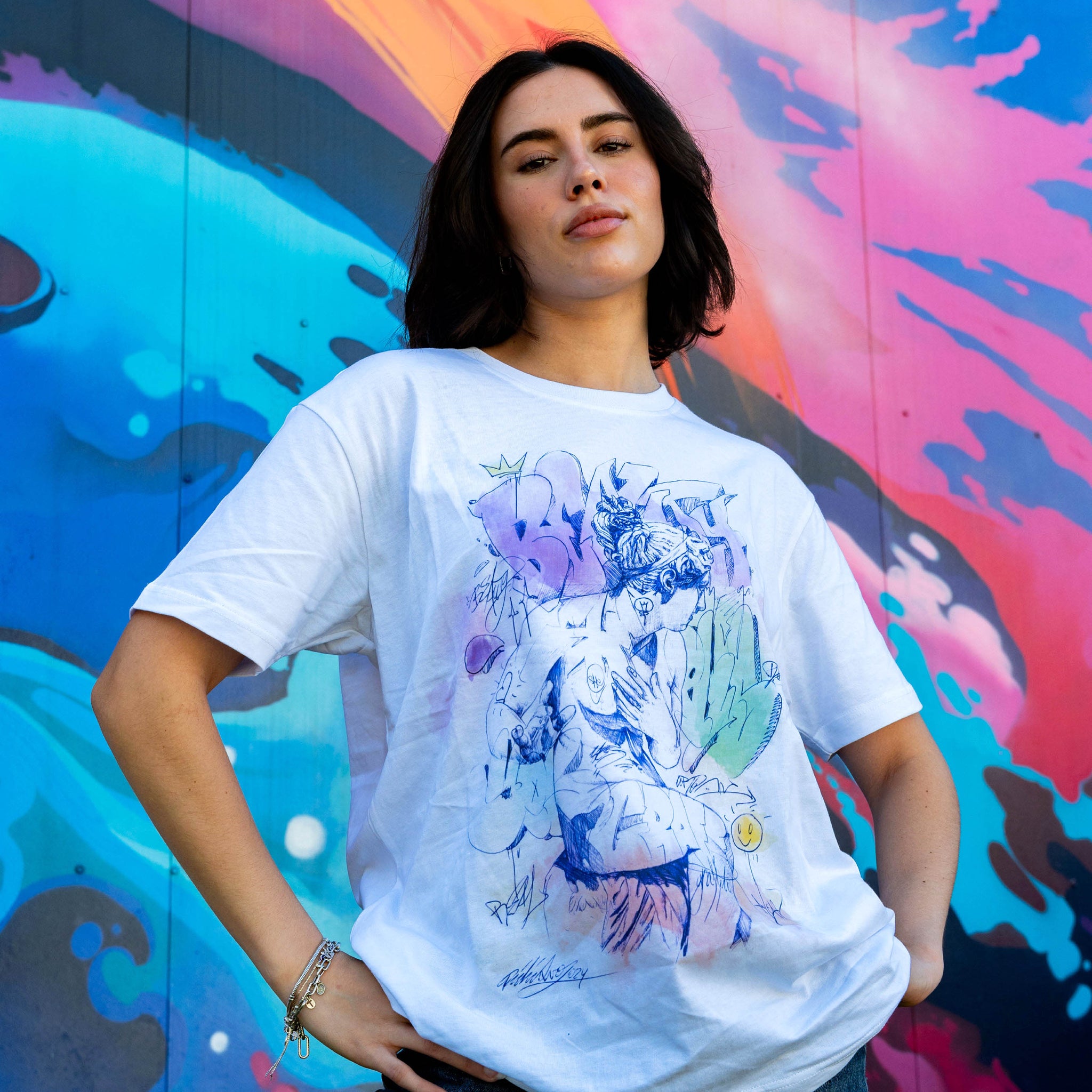 PichiAvo VENUS Wynwood Walls T-shirt