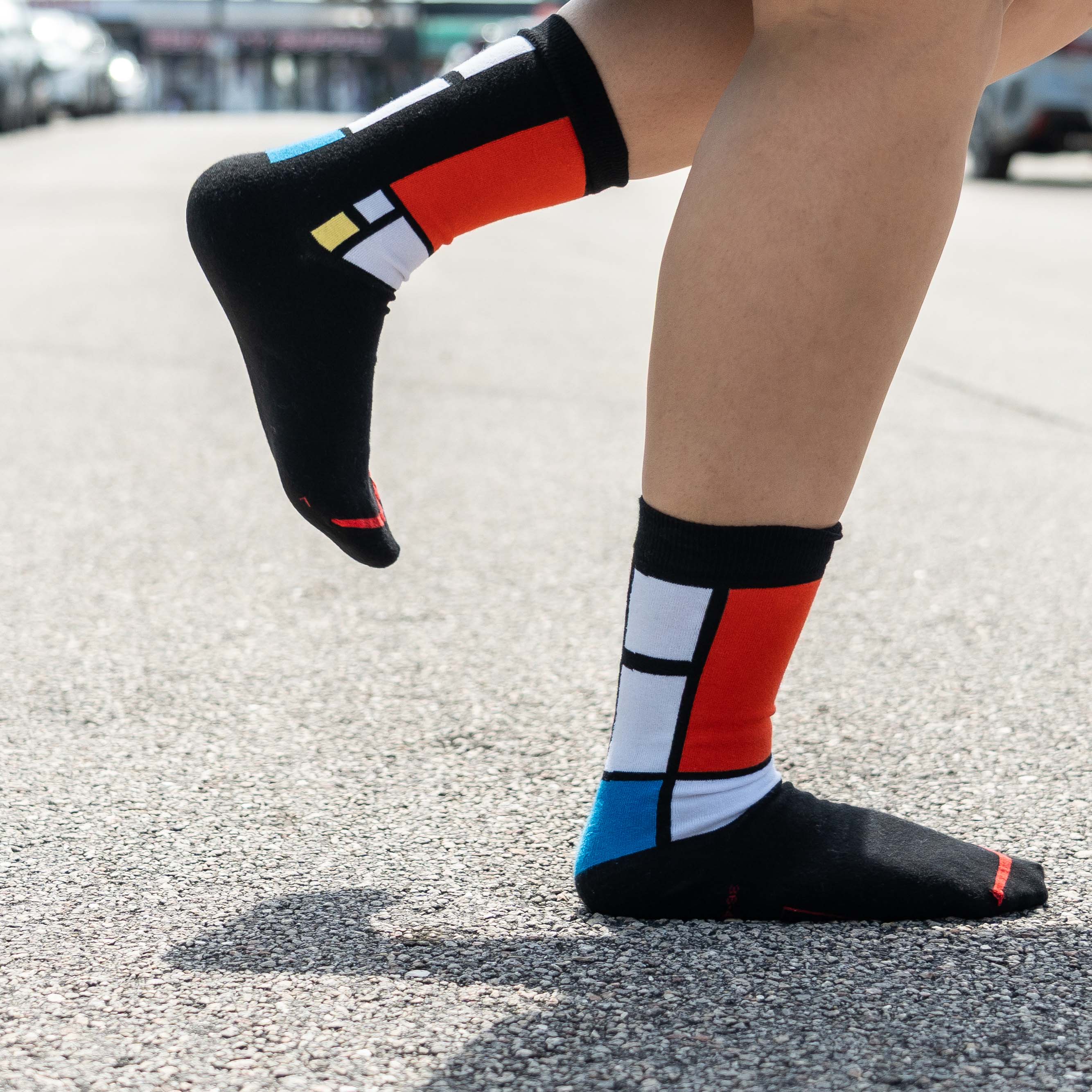 Piet Mondrian Composition Socks Secondary image