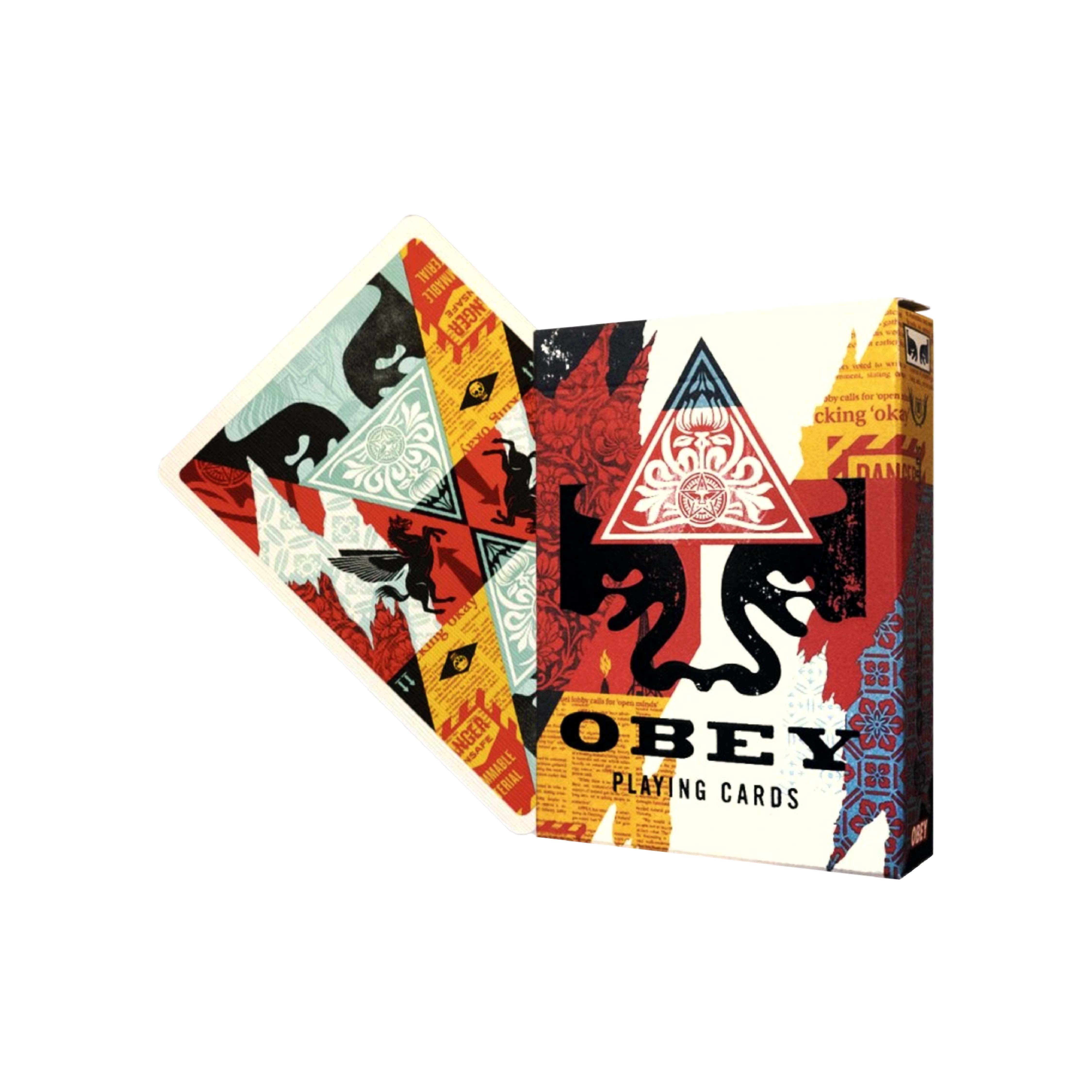 Obey Collage Edition Playing Cards Main image