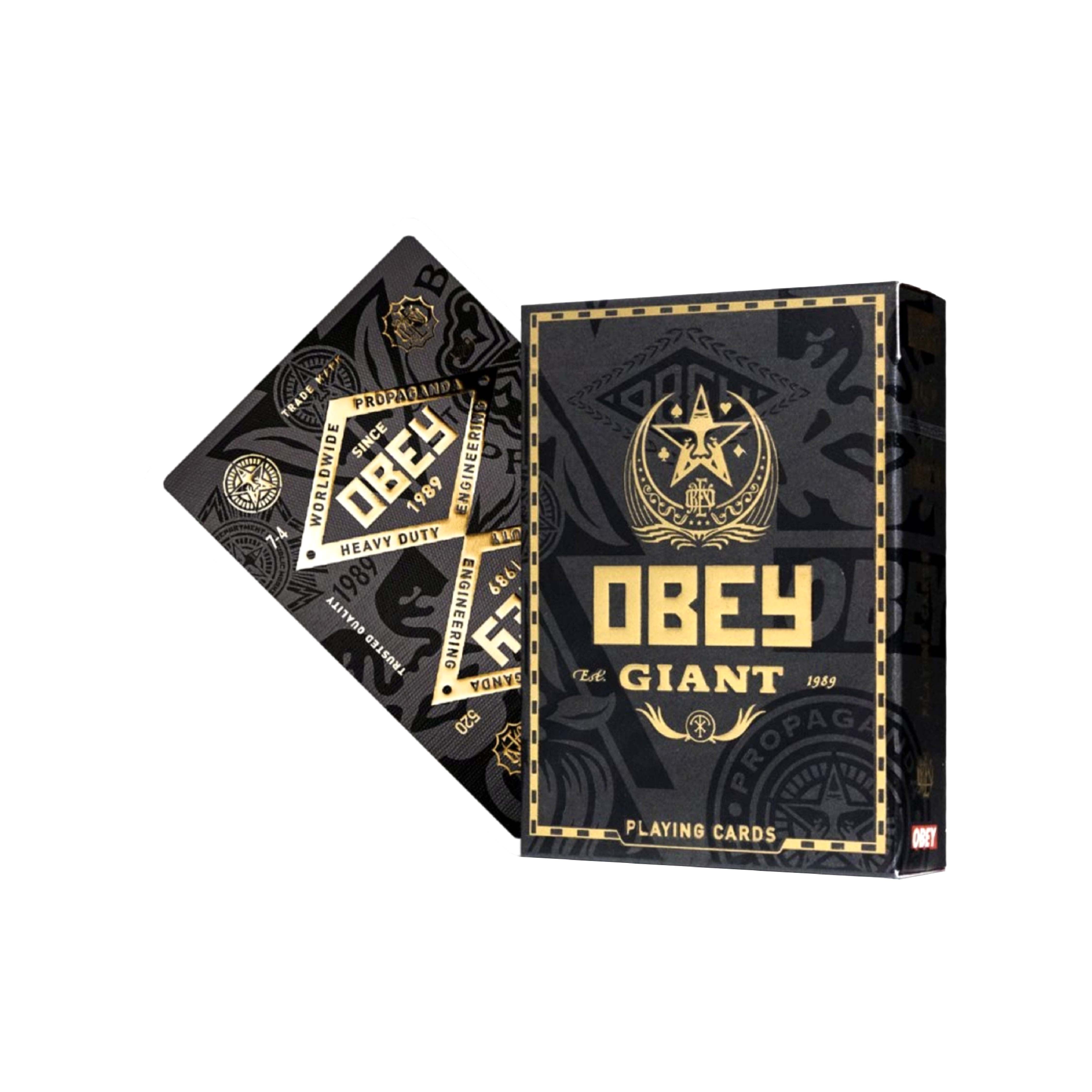 Obey Gold Edition Playing Cards Main image