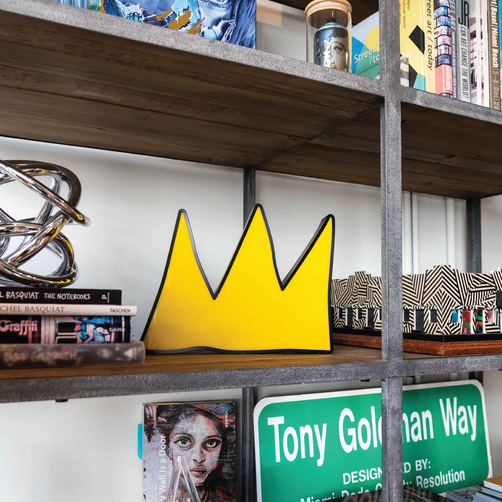 PopBox The Crown by Jean-Michel Basquiat