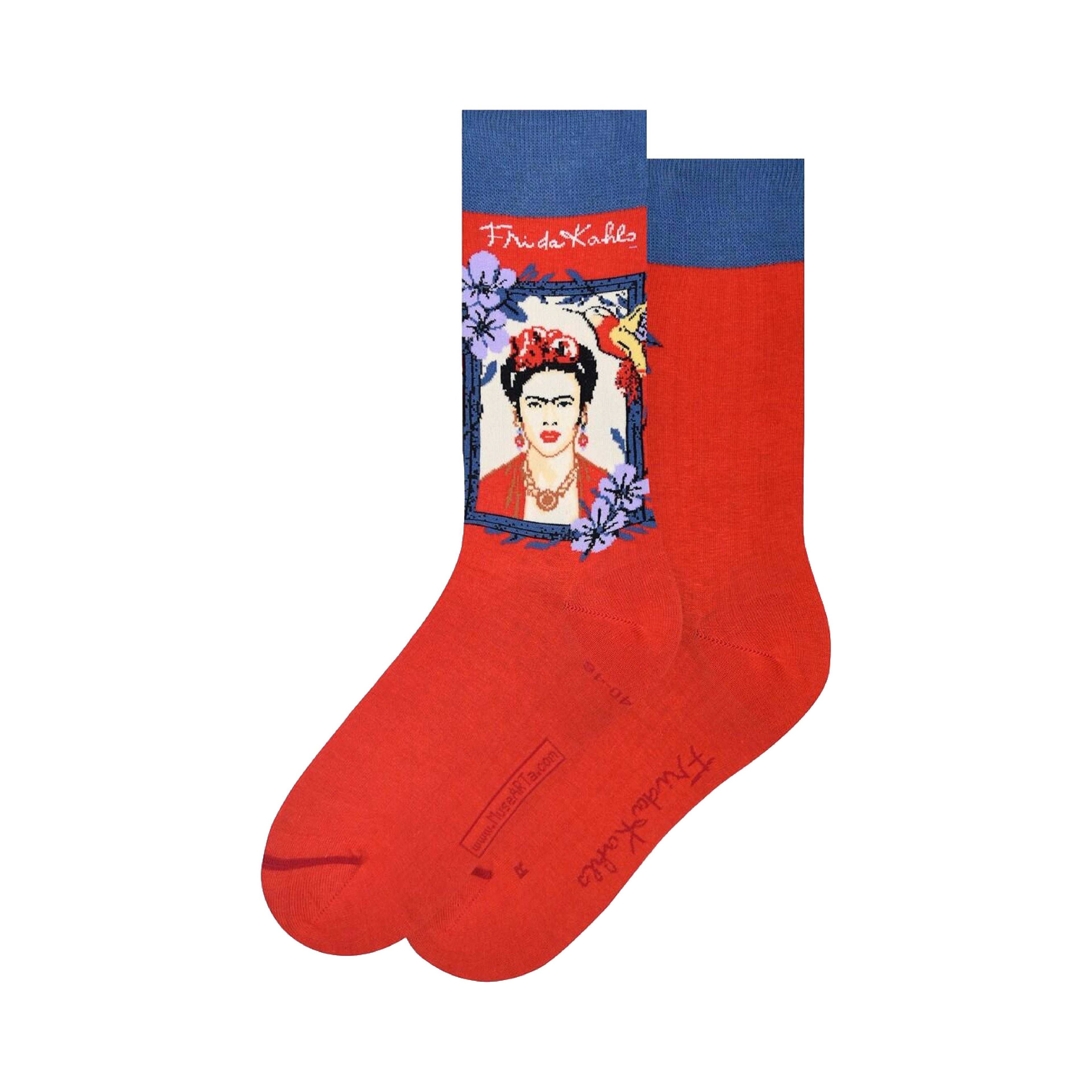 Frida Kahlo Portrait Socks