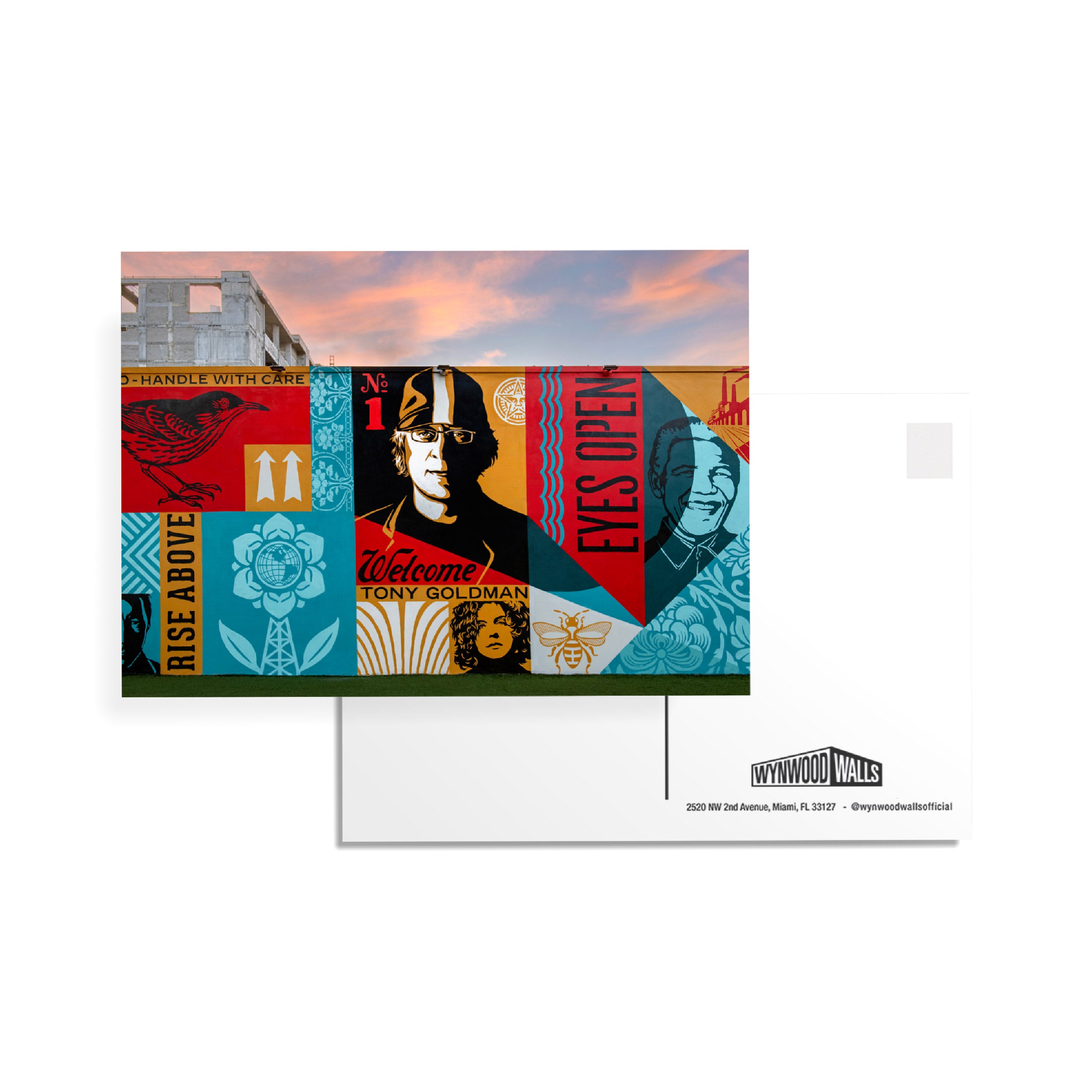 Shepard Fairey Postcard 2022 Main image