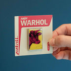 Warhol Cows Yellow & Red Pin Series 1