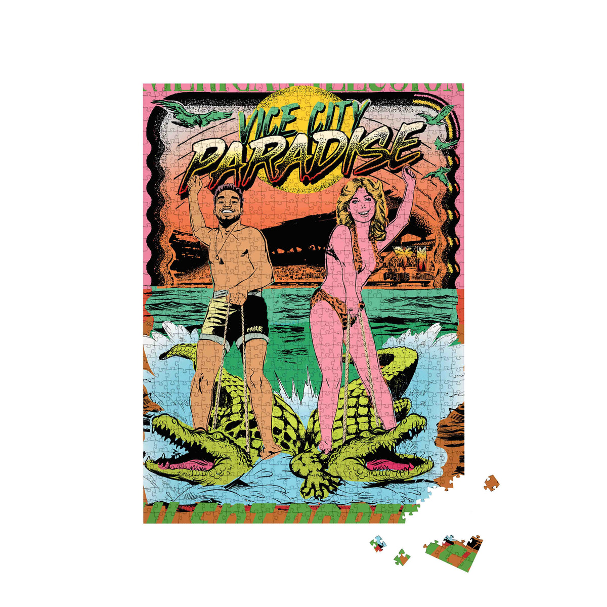Faile VICE CITY PARADISE 1000 Piece Puzzle