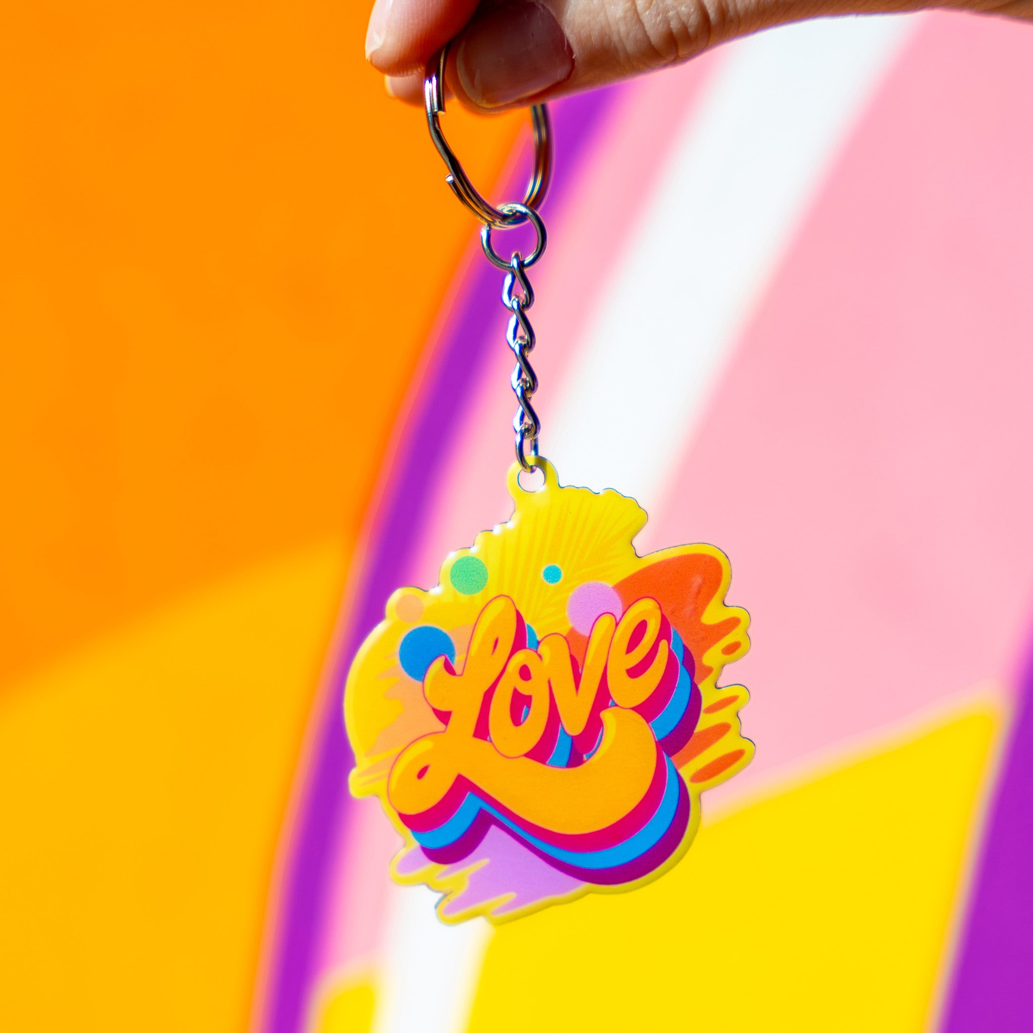 Queen Andrea LOVE Keychain