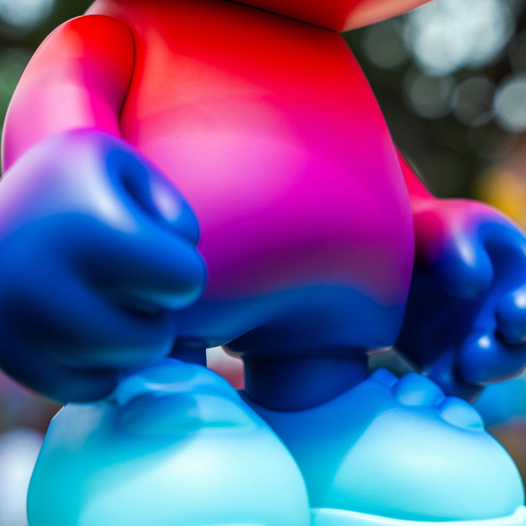 Rainbow Red Chrome Drip  - Last Chance