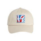 Robert Indiana LOVE Patch Dad Cap - Stone