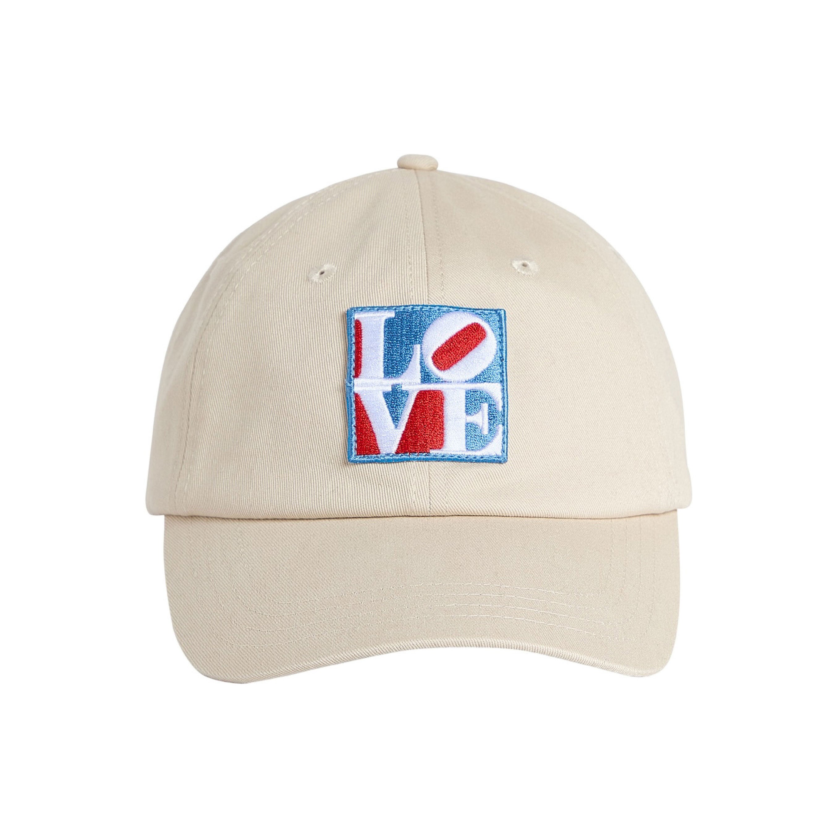 Robert Indiana LOVE Patch Dad Cap - Stone