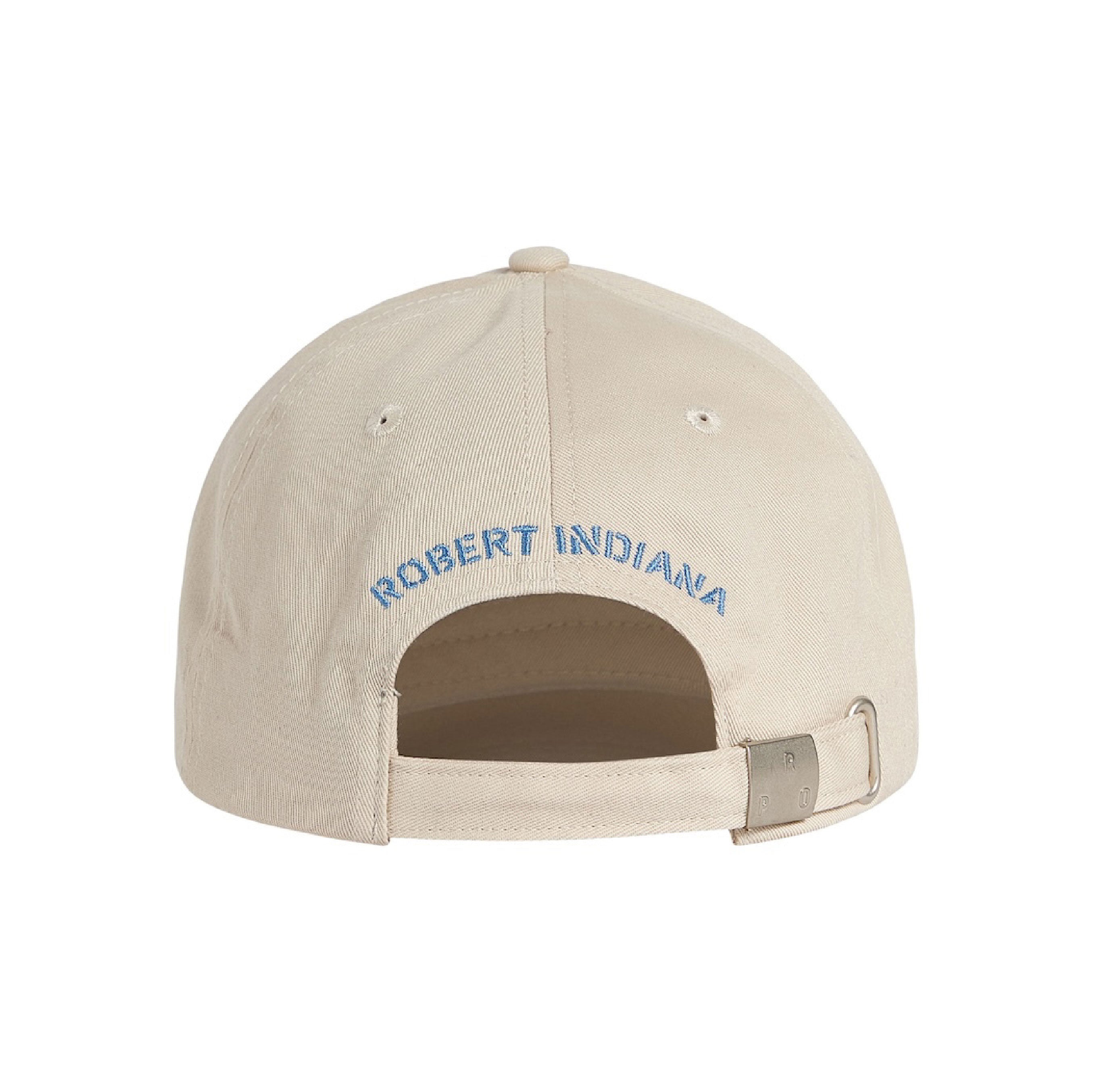 Robert Indiana LOVE Patch Dad Cap - Stone