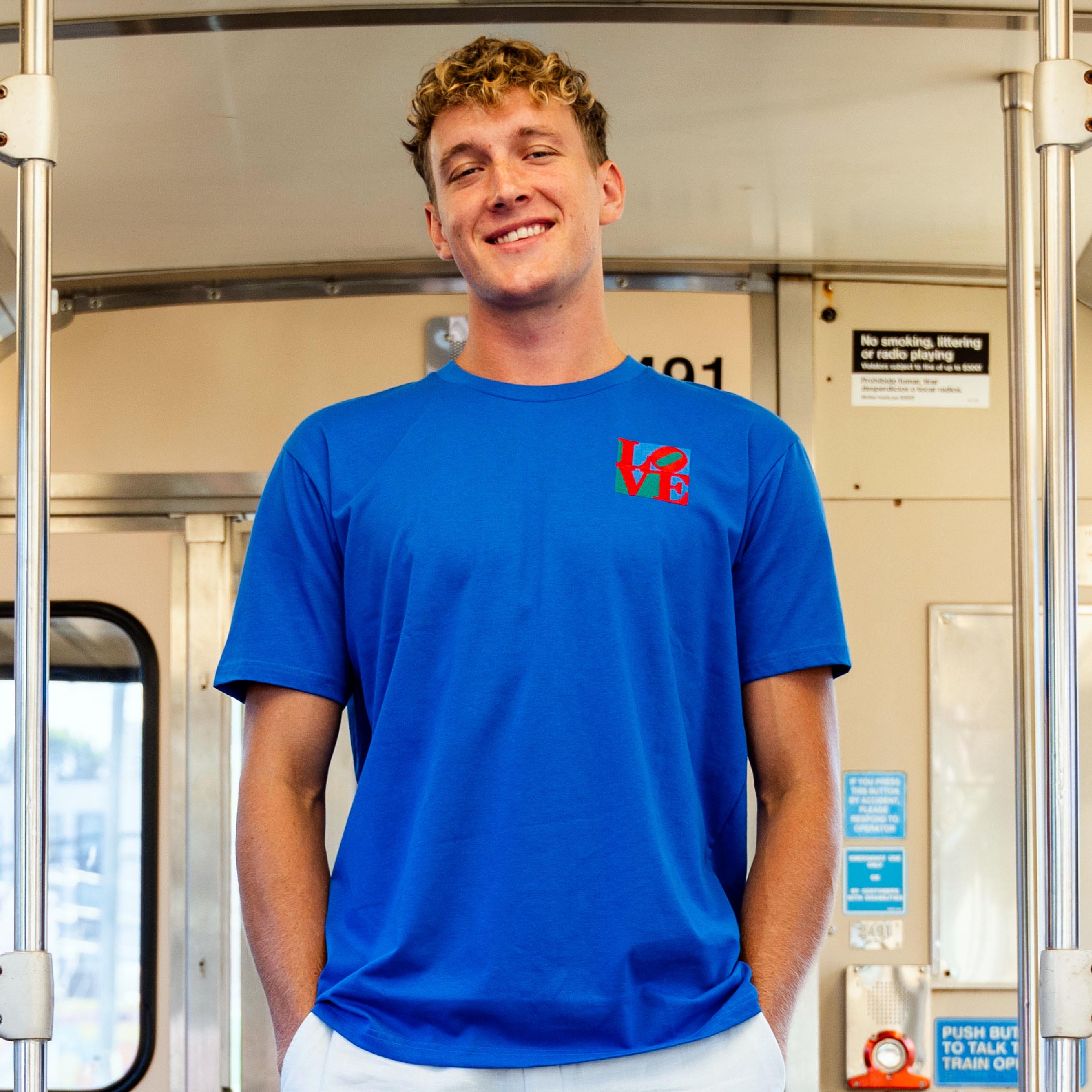 Robert Indiana LOVE Boucle Patch T-Shirt