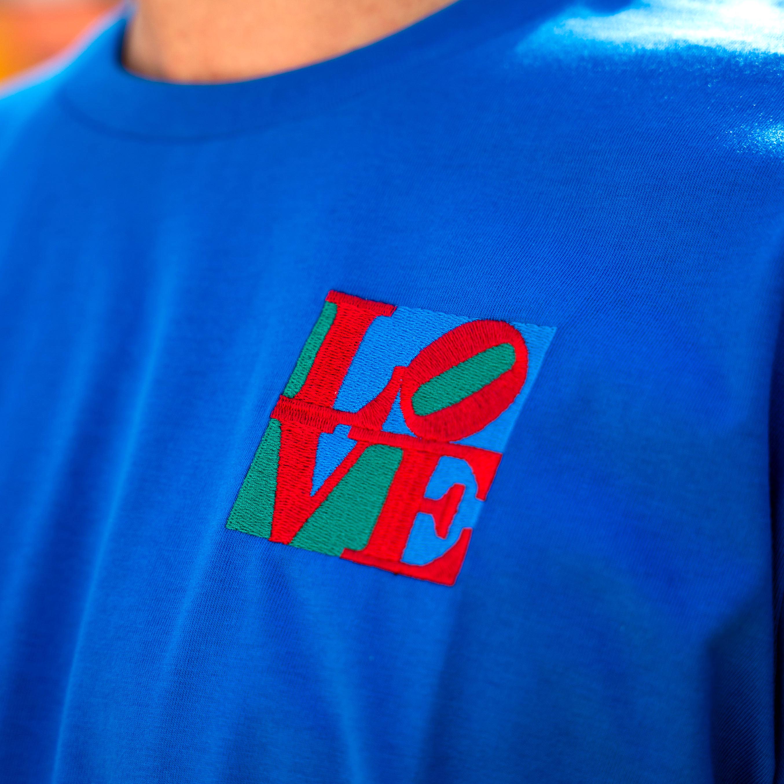 Robert Indiana LOVE Boucle Patch T-Shirt