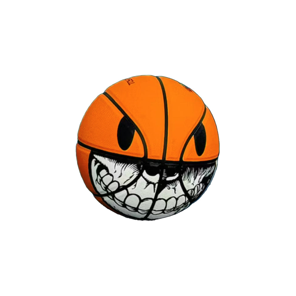 Ron English Grin Basketball Orange 7" Main image