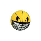 Ron English Grin Basketball Yellow 7"