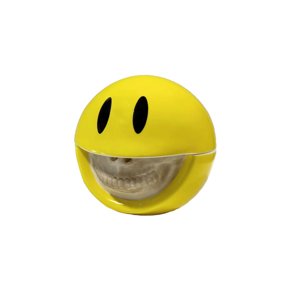 Ron English Grin Ceramic Incense Chamber Yellow 4.5" Main image