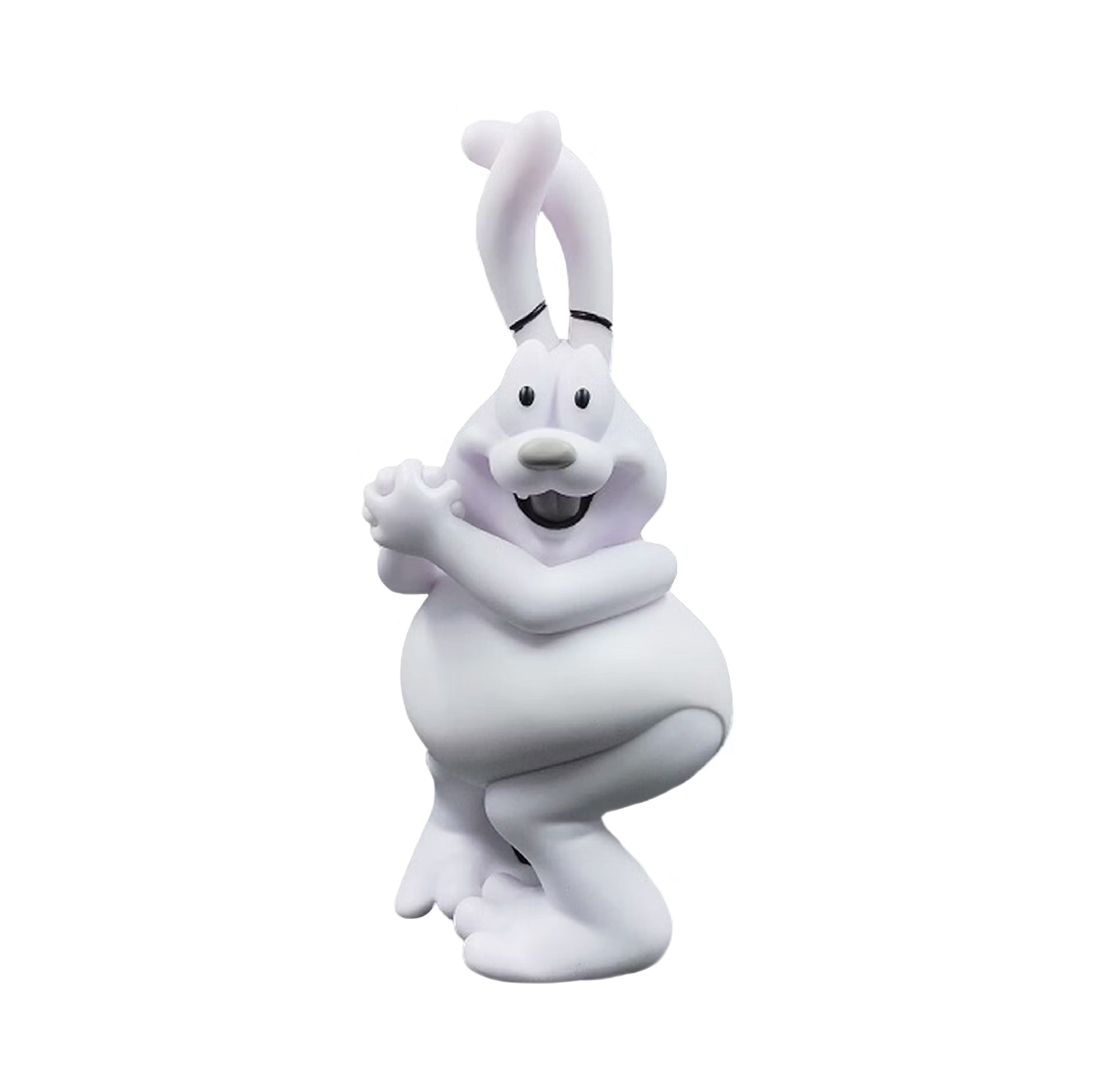 Ron English Tricky the Obese Rabbit Monotone 8-Inch Vinyl Figure Main image