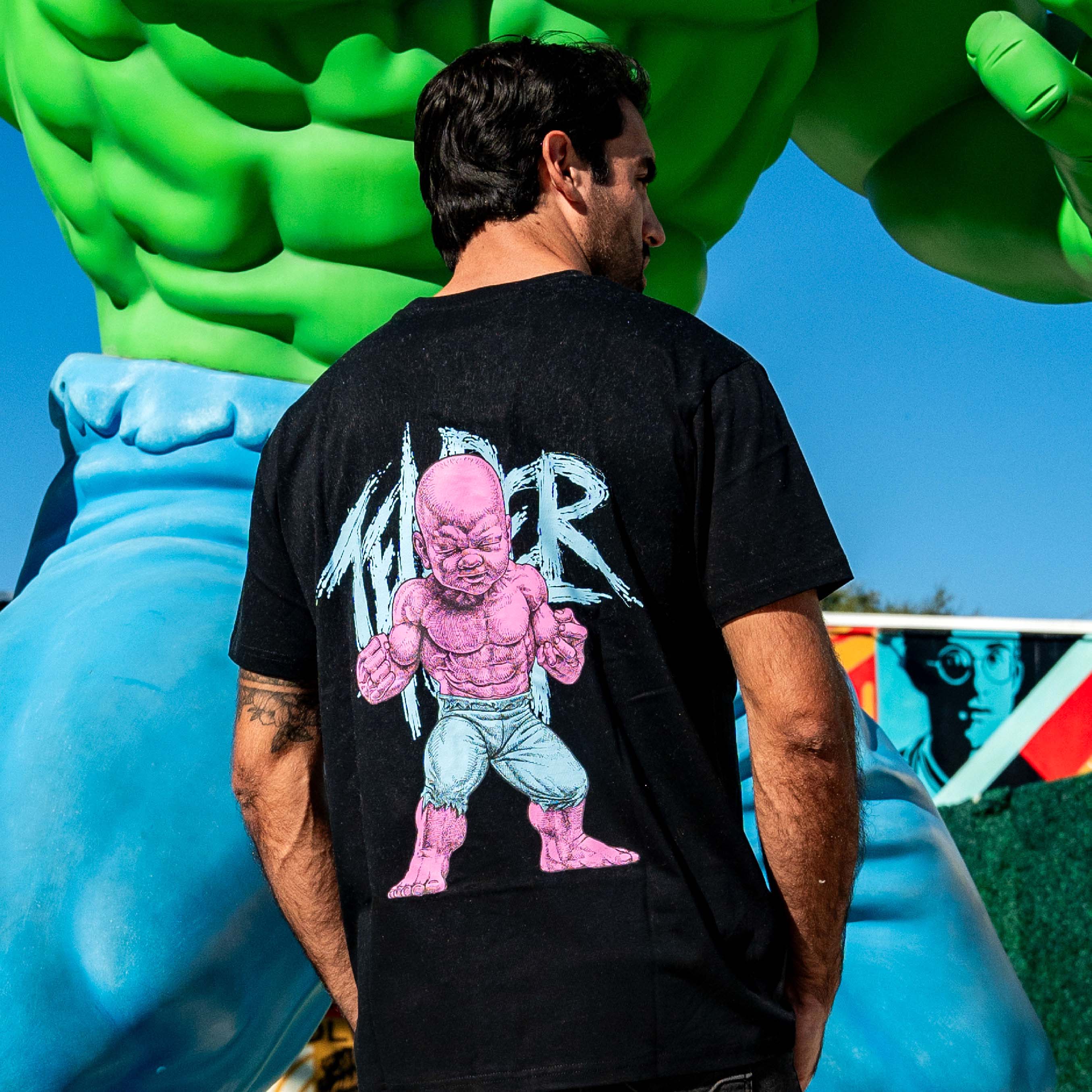 Ron English TEMPER TOT PINK T-shirt