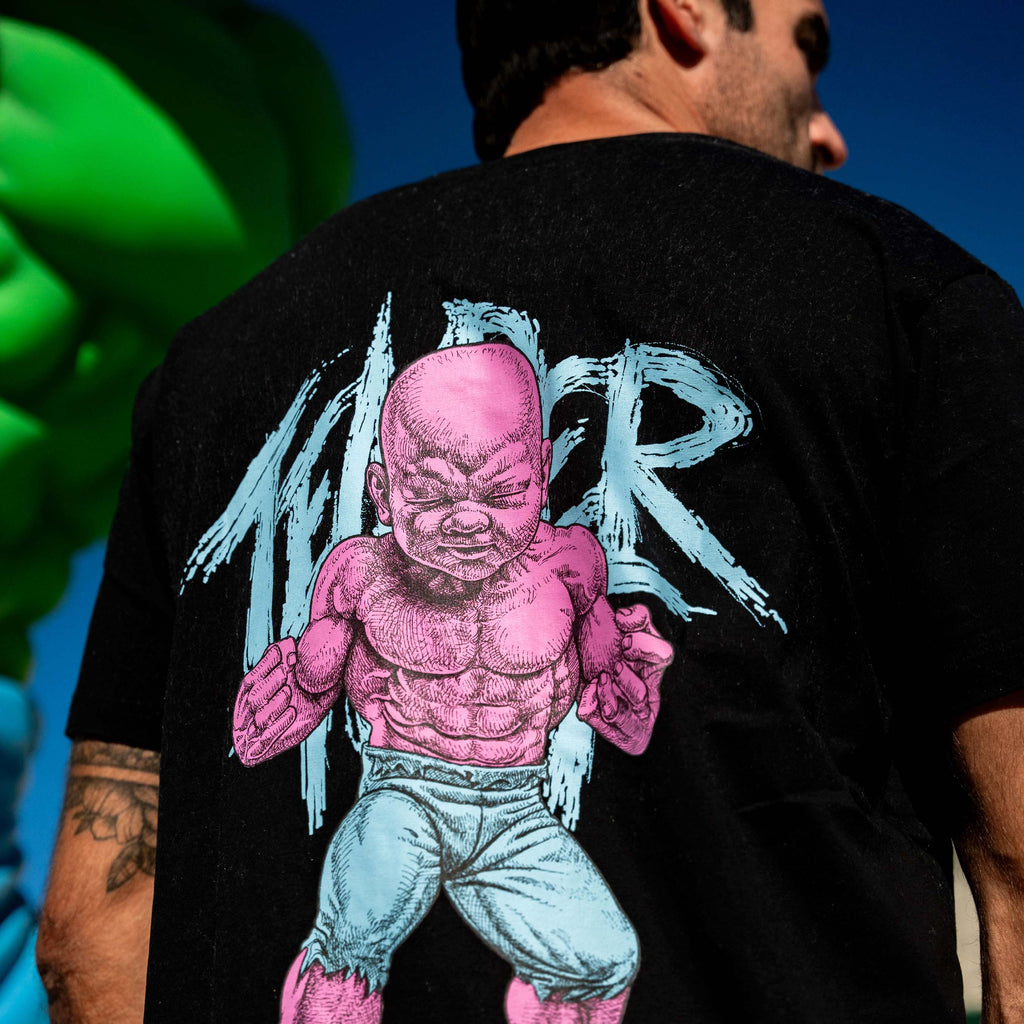 Ron English TEMPER TOT PINK T-shirt