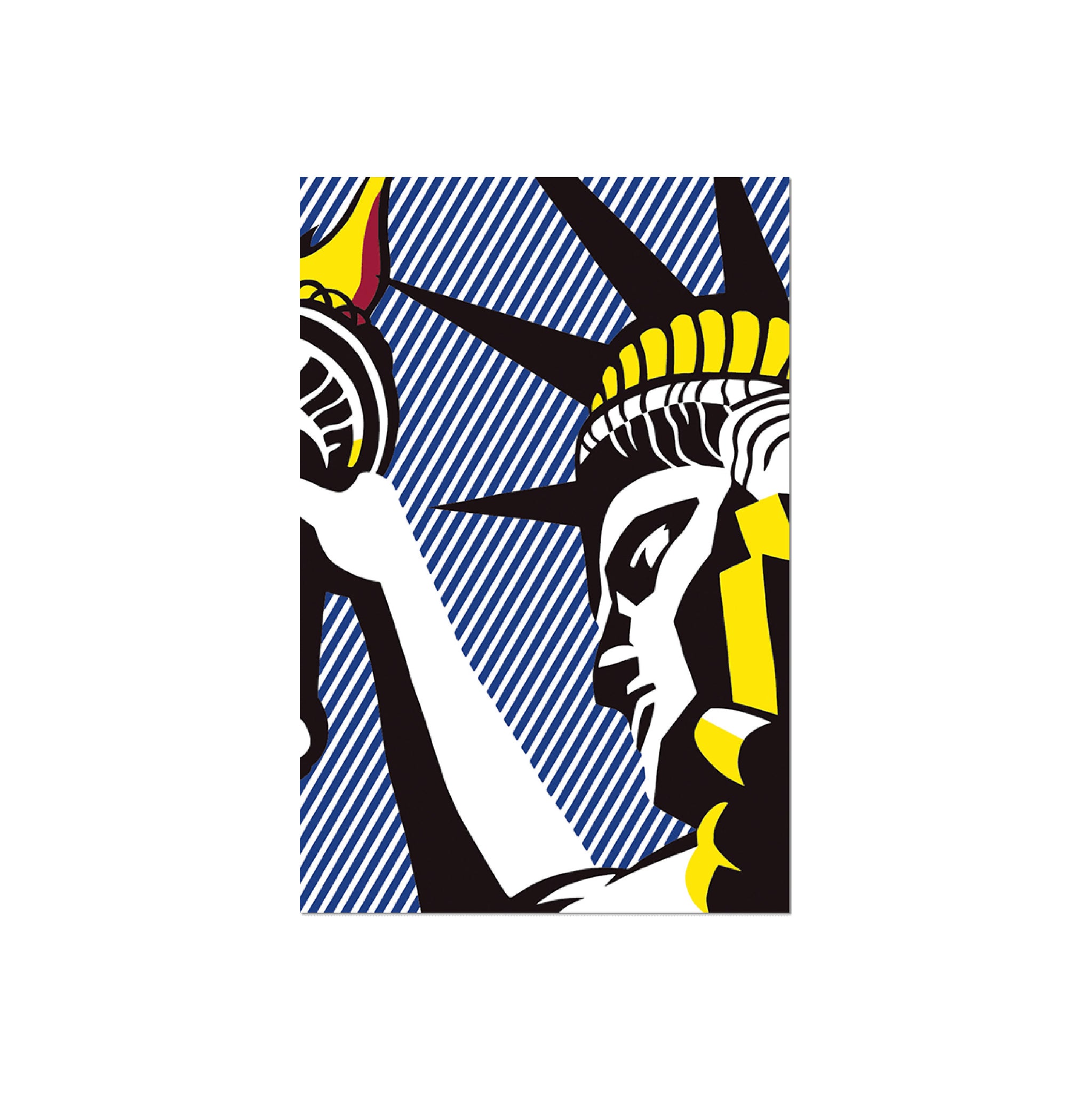 Roy Lichtenstein  I Love Liberty Sticker