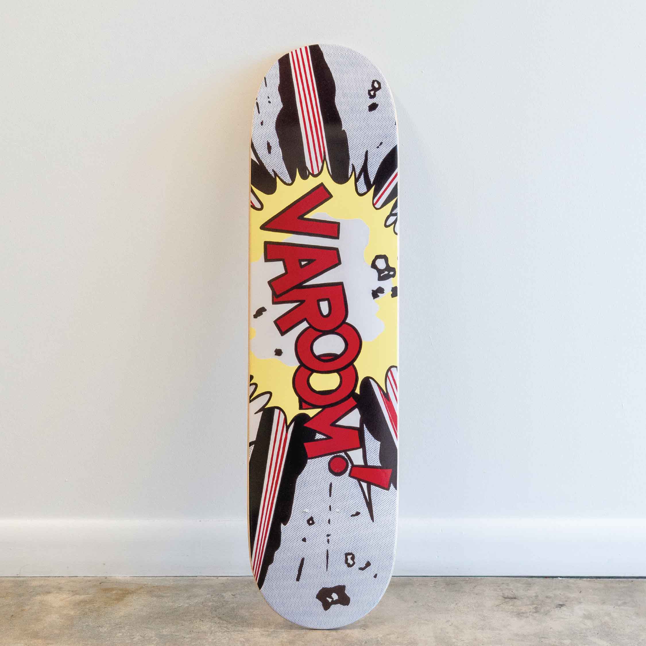 Roy Lichtenstein VAROOM! Skate Deck